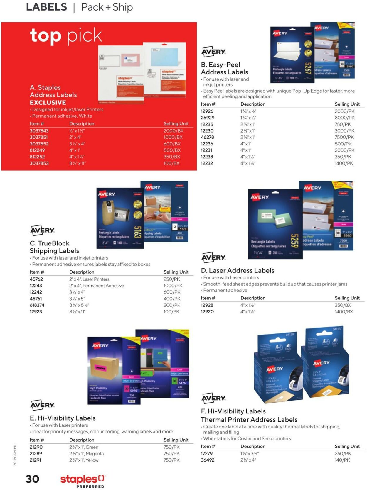 Flyer Staples 04.09.2024 - 31.12.2025