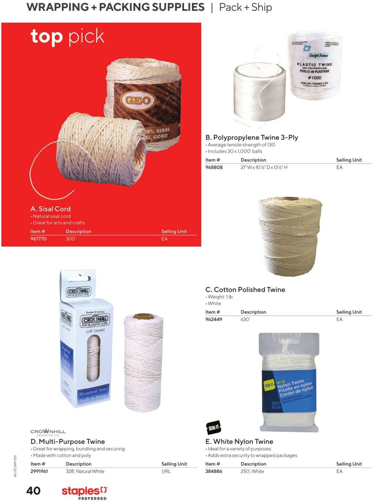 Flyer Staples 04.09.2024 - 31.12.2025