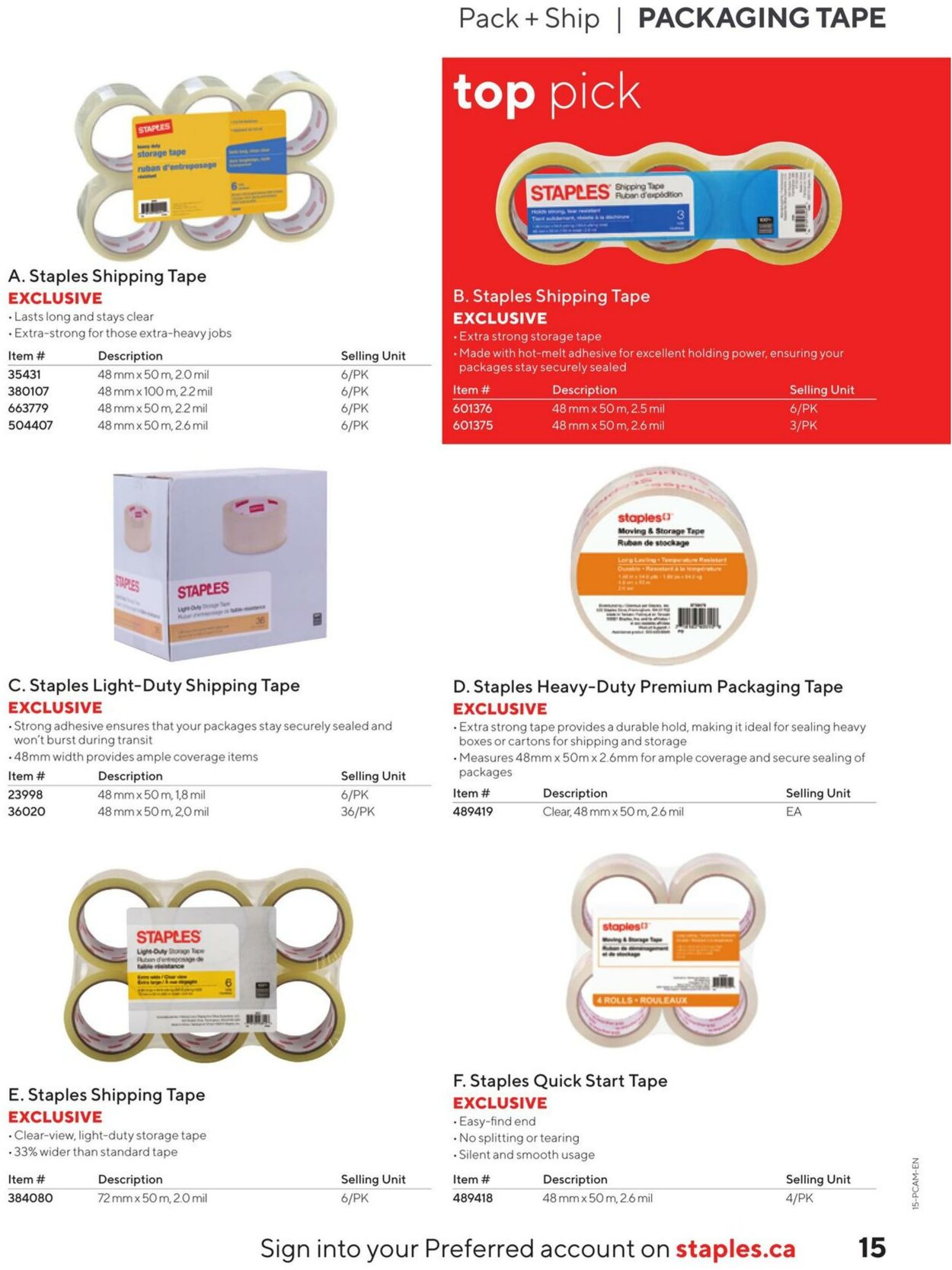 Flyer Staples 04.09.2024 - 31.12.2025