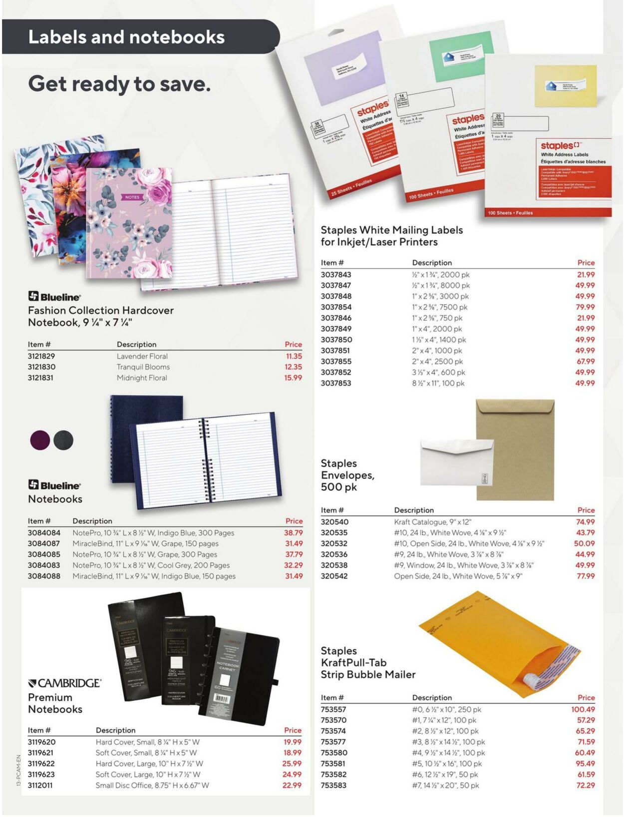 Flyer Staples 03.10.2025 - 16.10.2025