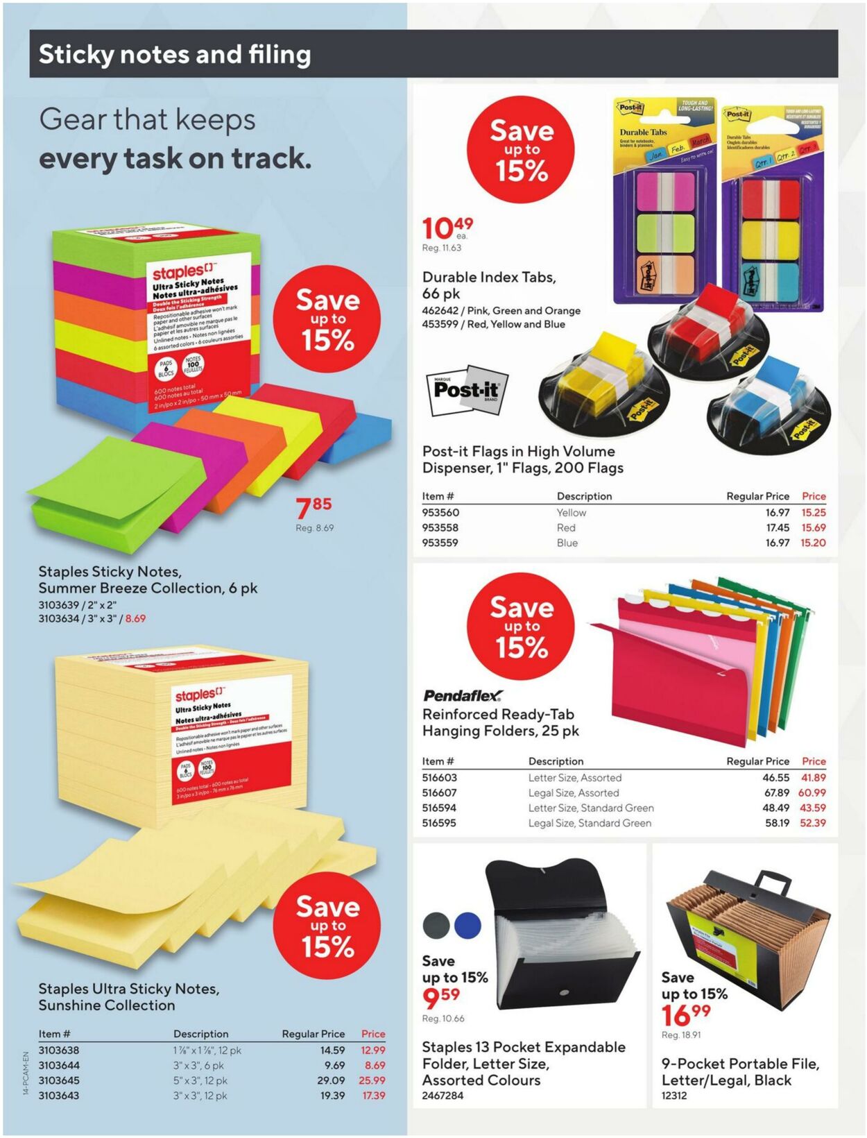 Flyer Staples 03.10.2025 - 16.10.2025