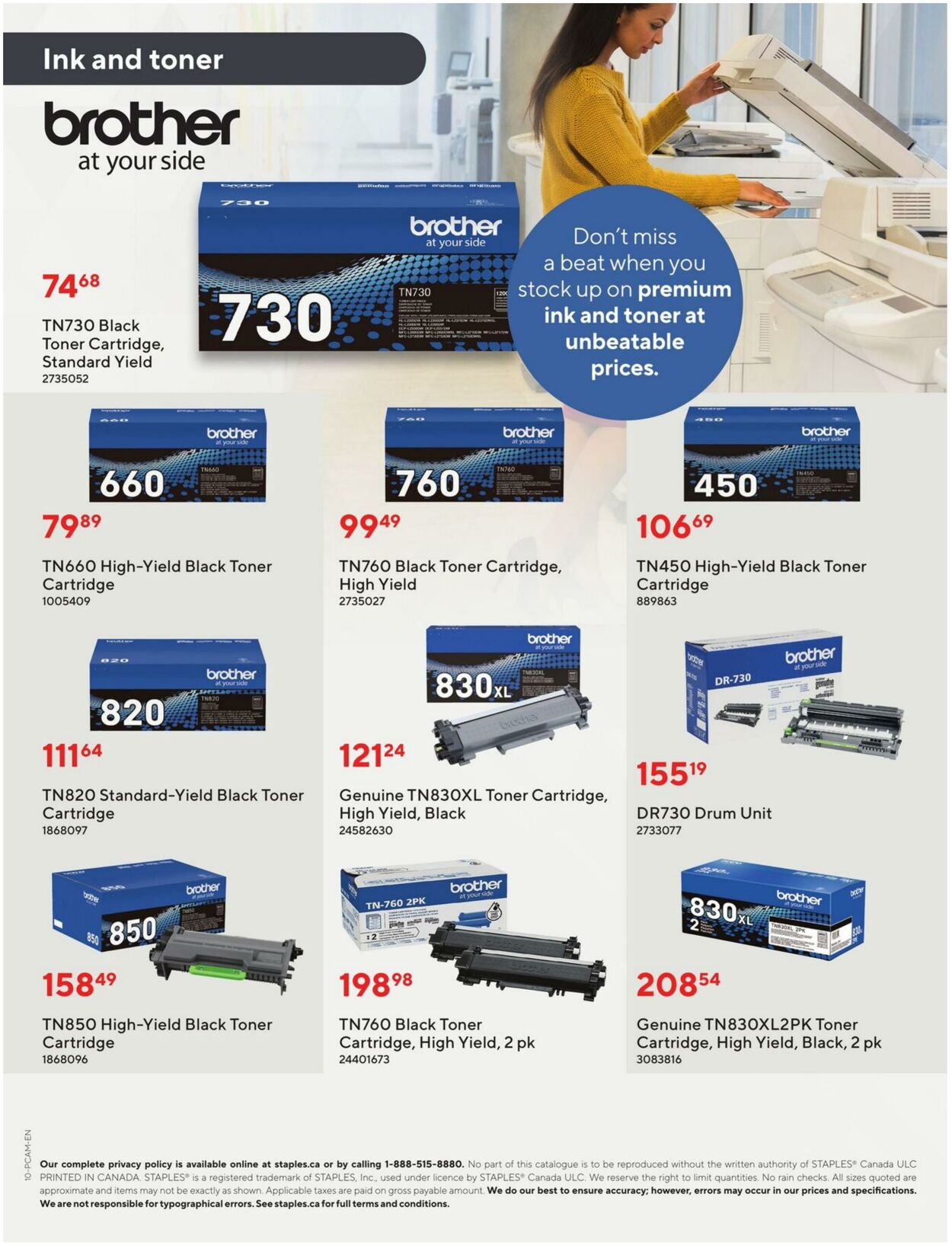 Flyer Staples 03.10.2025 - 16.10.2025