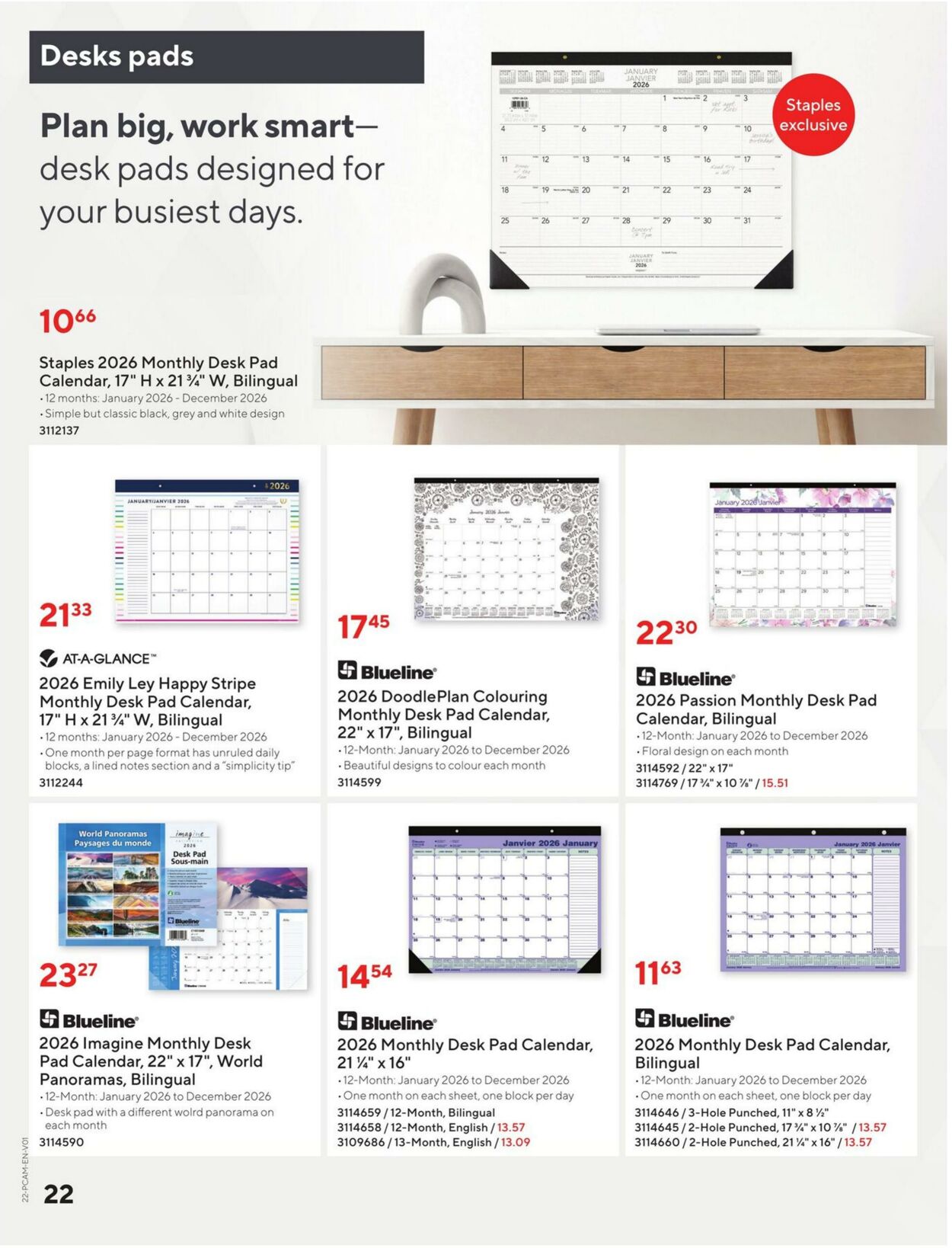 Flyer Staples 15.08.2025 - 31.01.2026