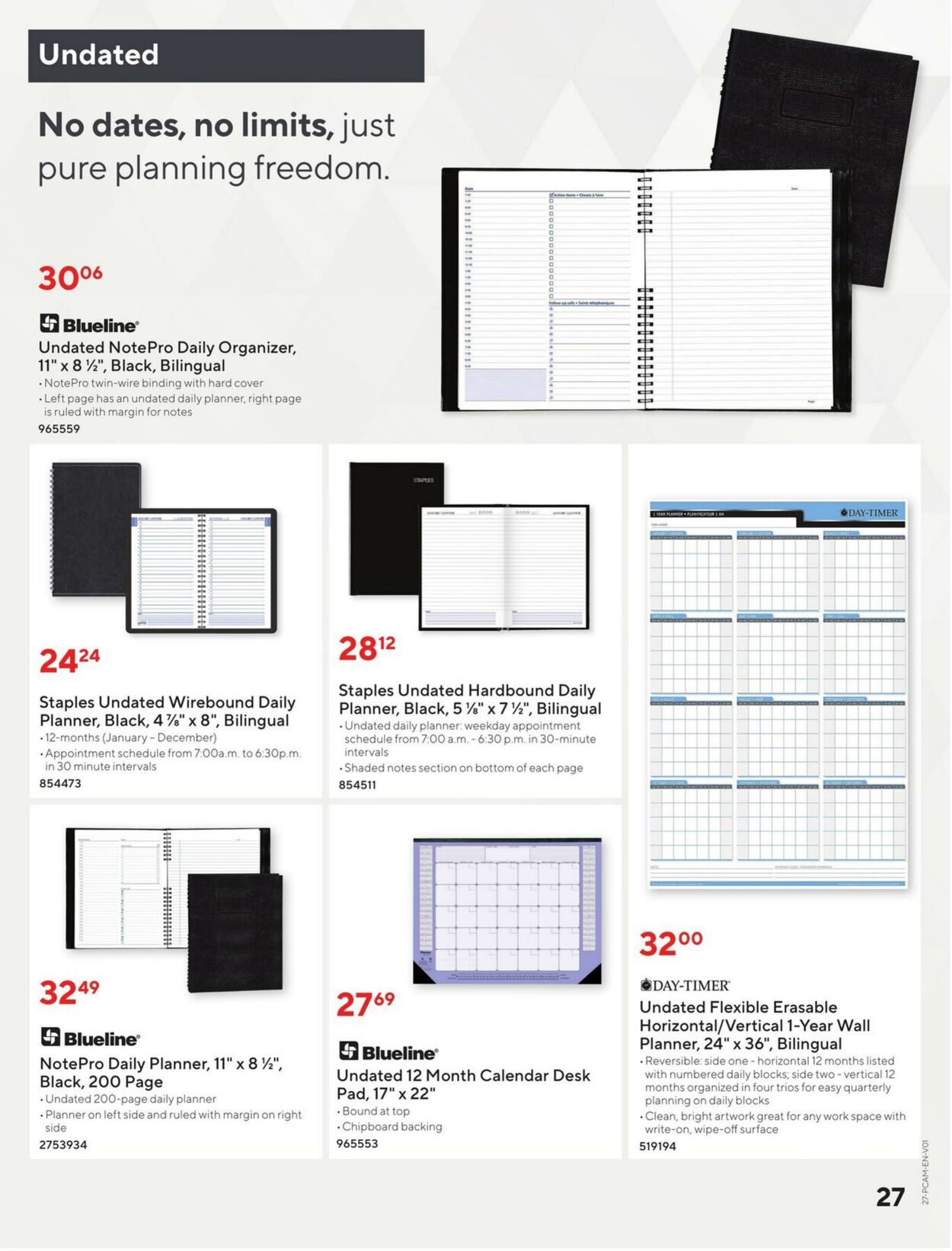 Flyer Staples 15.08.2025 - 31.01.2026