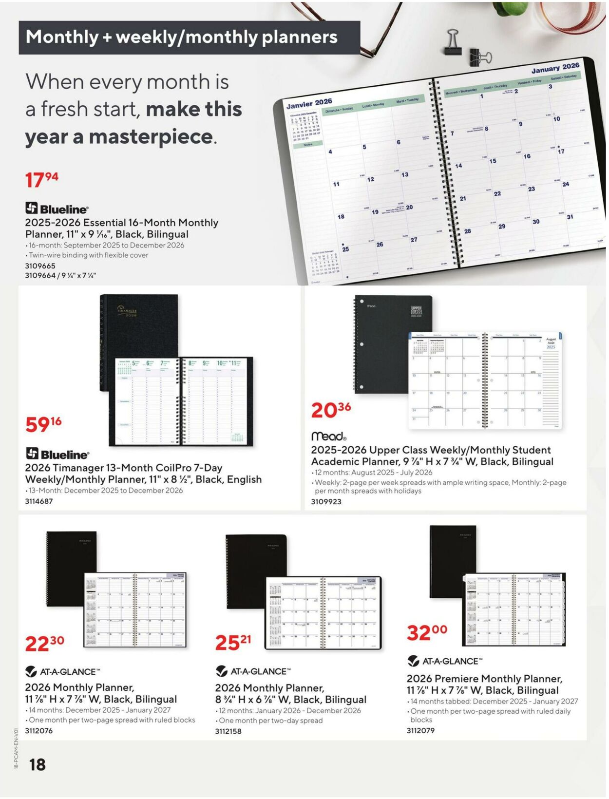 Flyer Staples 15.08.2025 - 31.01.2026