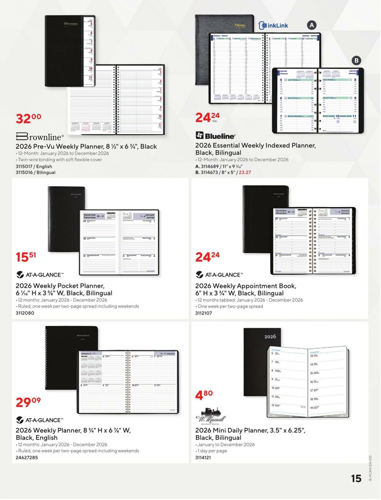 Flyer Staples 15.08.2025 - 31.01.2026