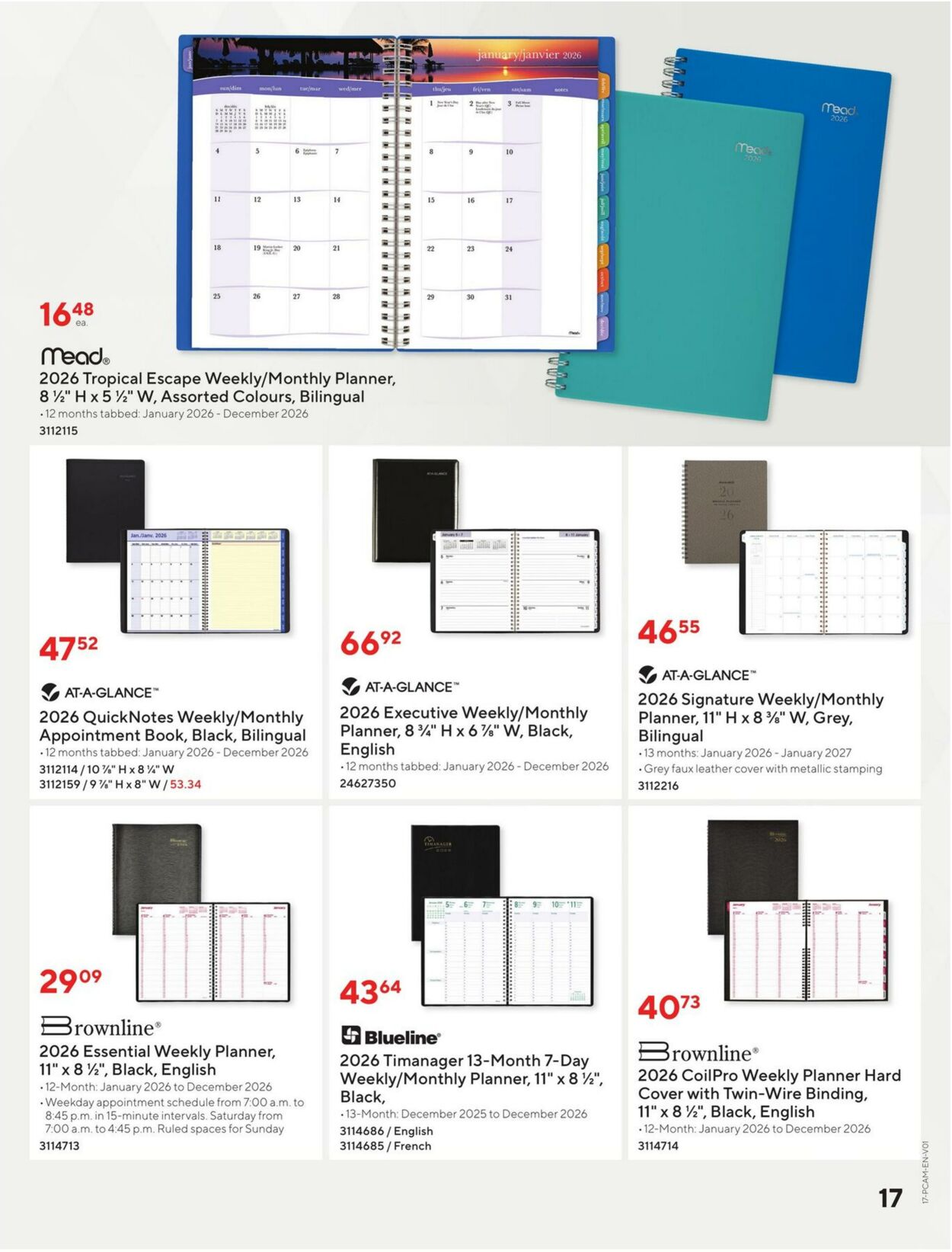 Flyer Staples 15.08.2025 - 31.01.2026