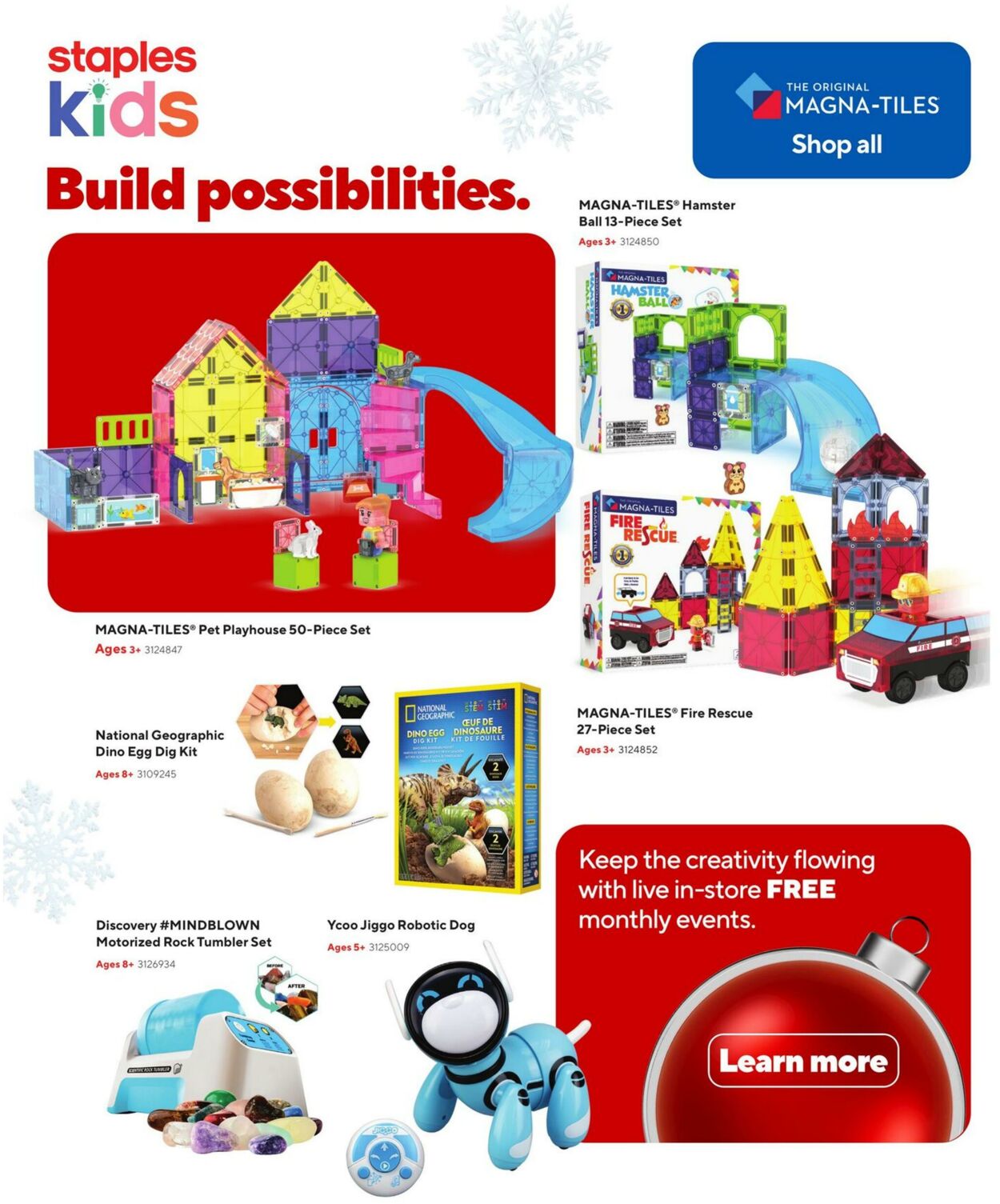 Flyer Staples 07.11.2025 - 02.01.2026