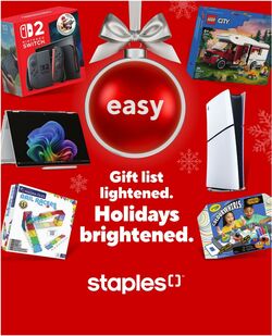 Flyer Staples 04.09.2024 - 04.09.2025