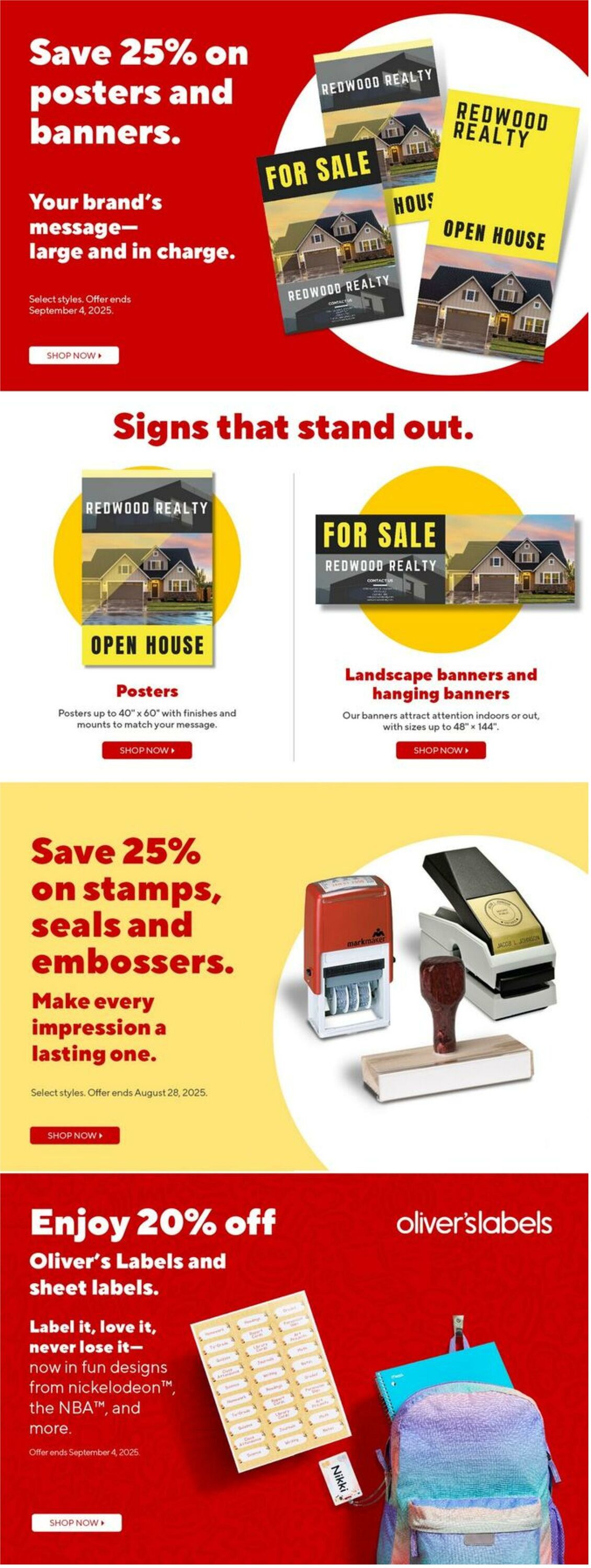 Flyer Staples 22.08.2025 - 28.08.2025