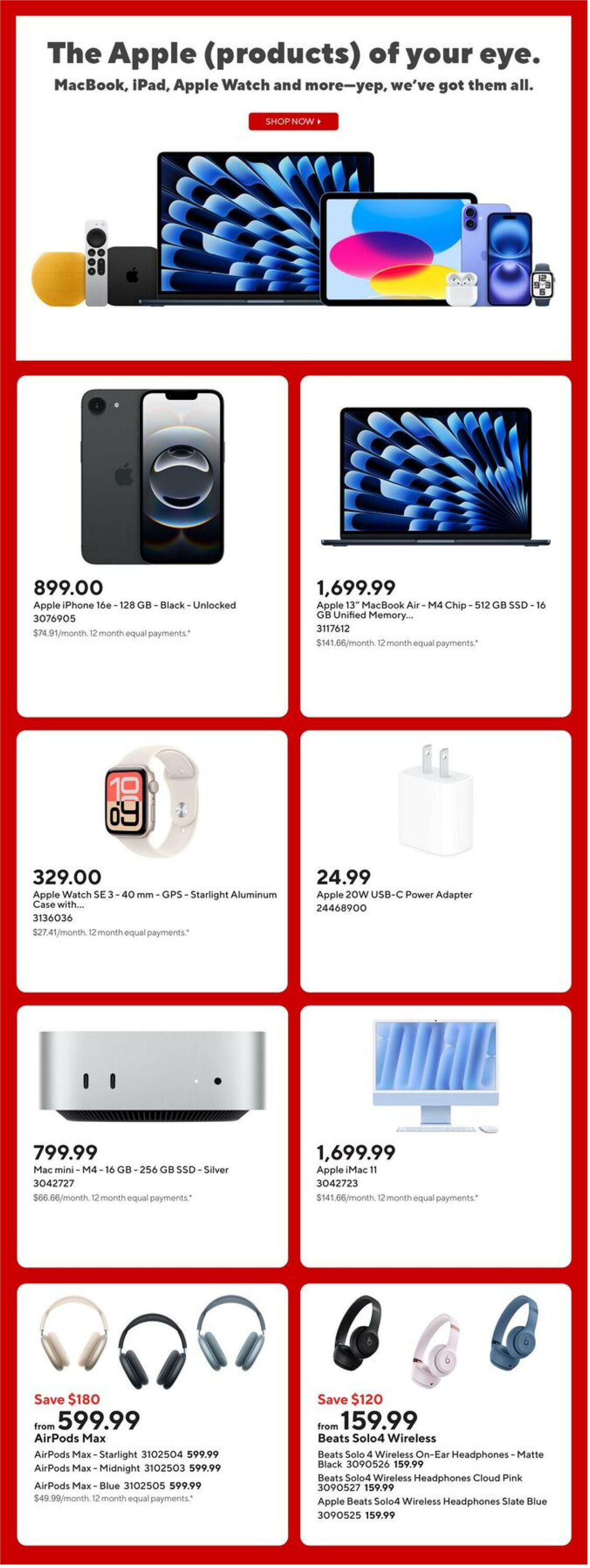 Flyer Staples 05.12.2025 - 11.12.2025