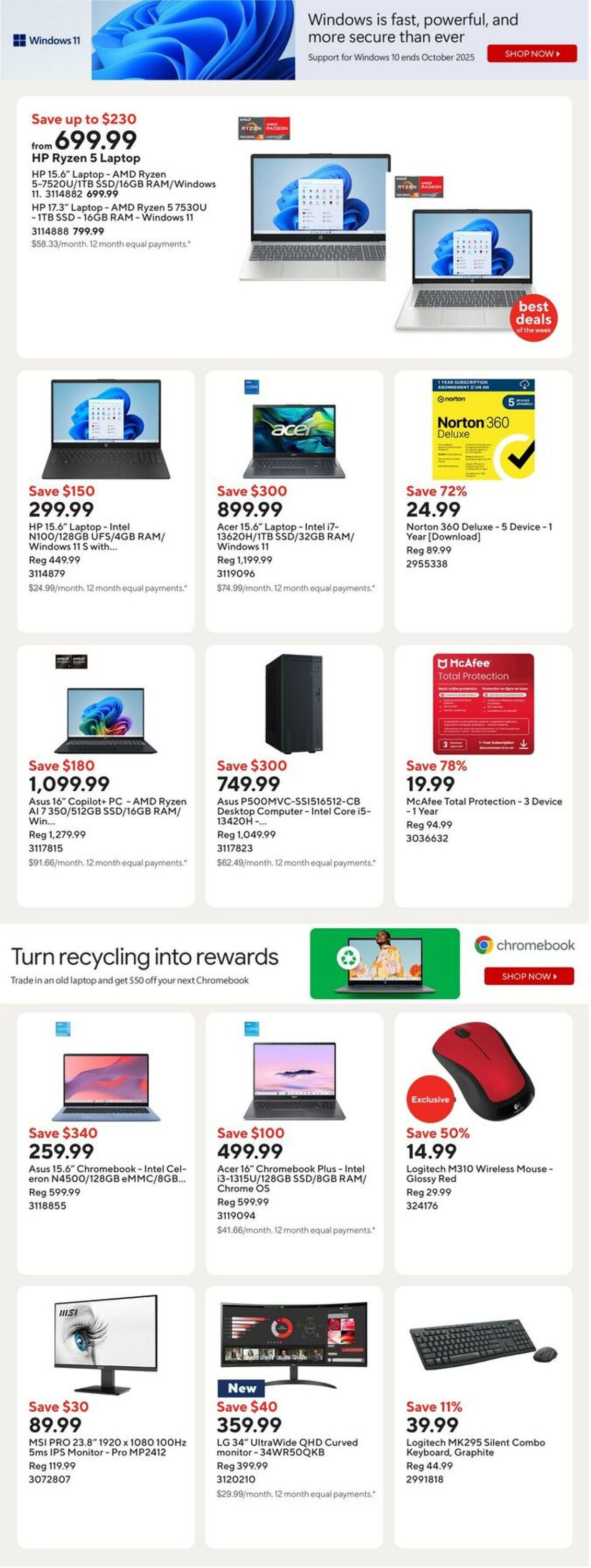 Flyer Staples 12.09.2025 - 18.09.2025
