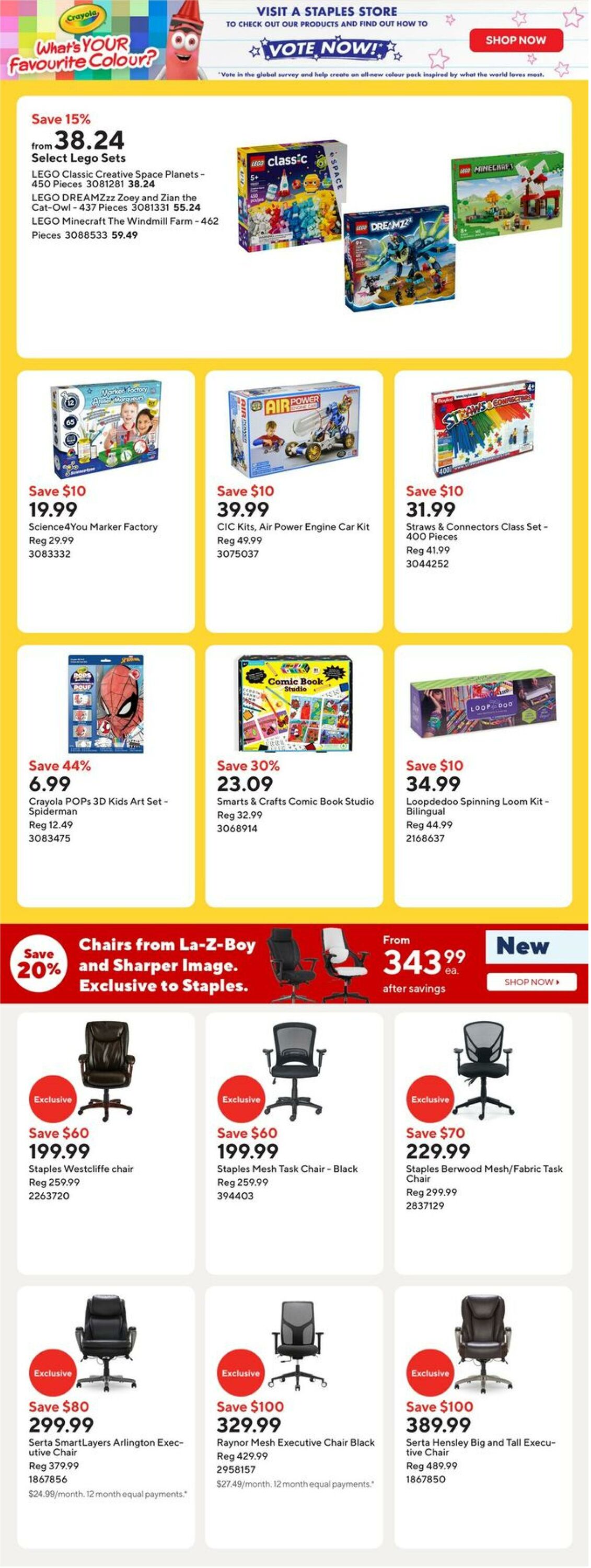 Flyer Staples 12.09.2025 - 18.09.2025
