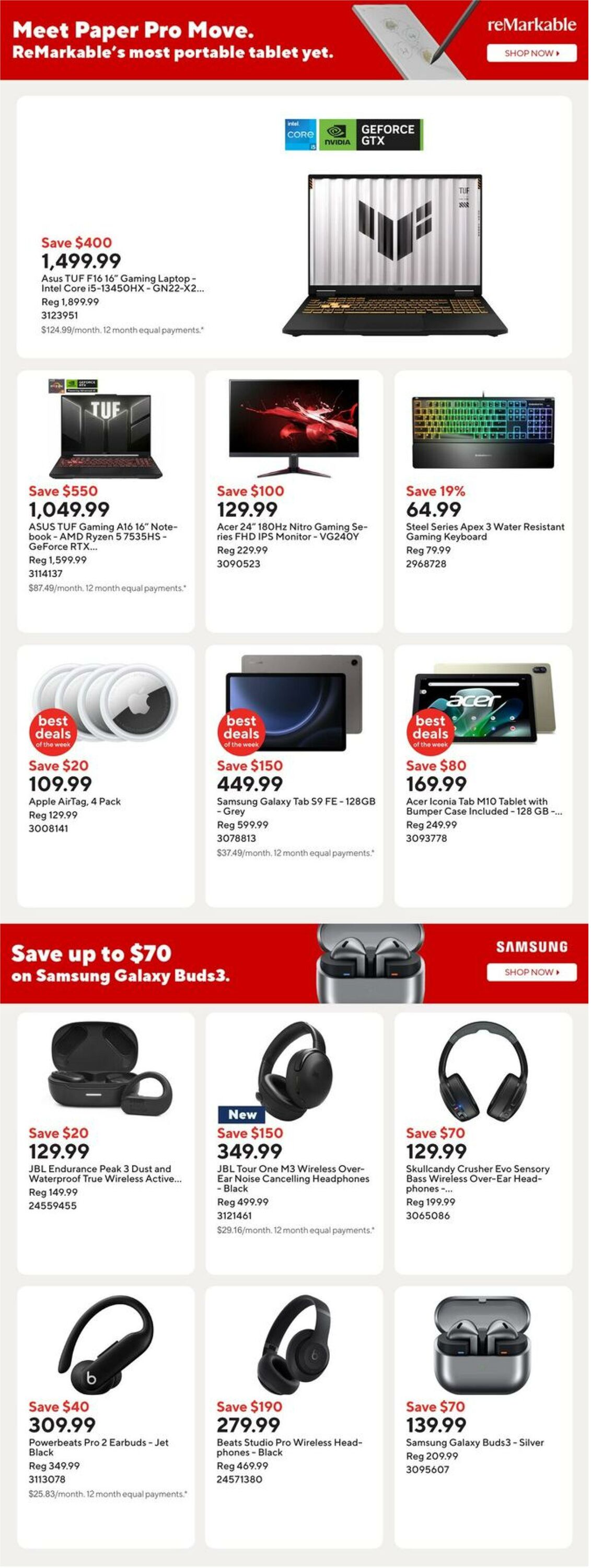 Flyer Staples 12.09.2025 - 18.09.2025