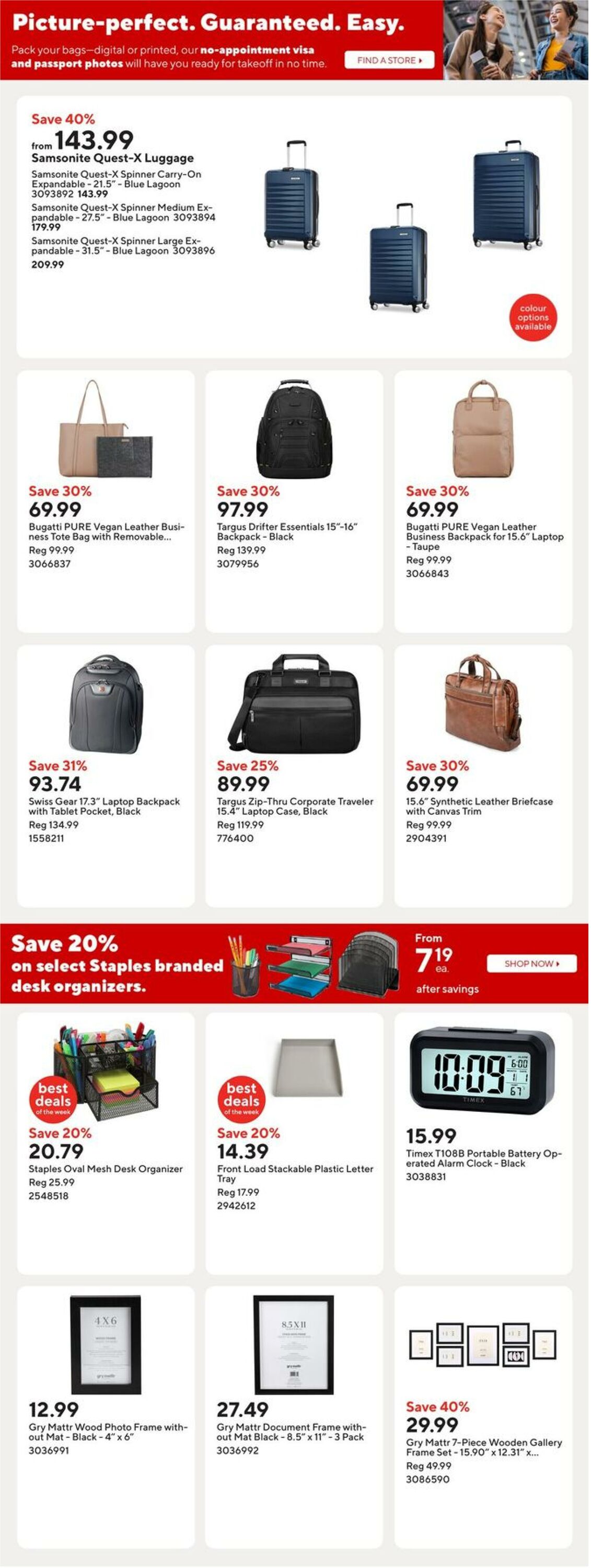 Flyer Staples 12.09.2025 - 18.09.2025