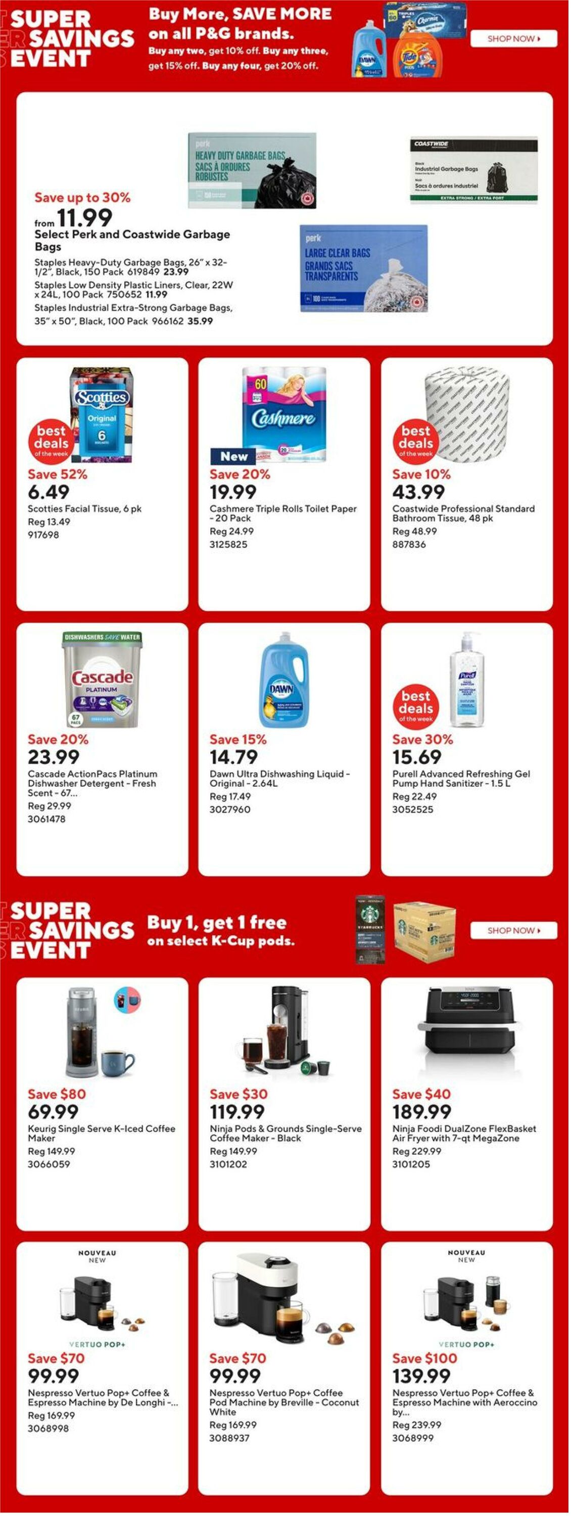 Flyer Staples 26.09.2025 - 02.10.2025