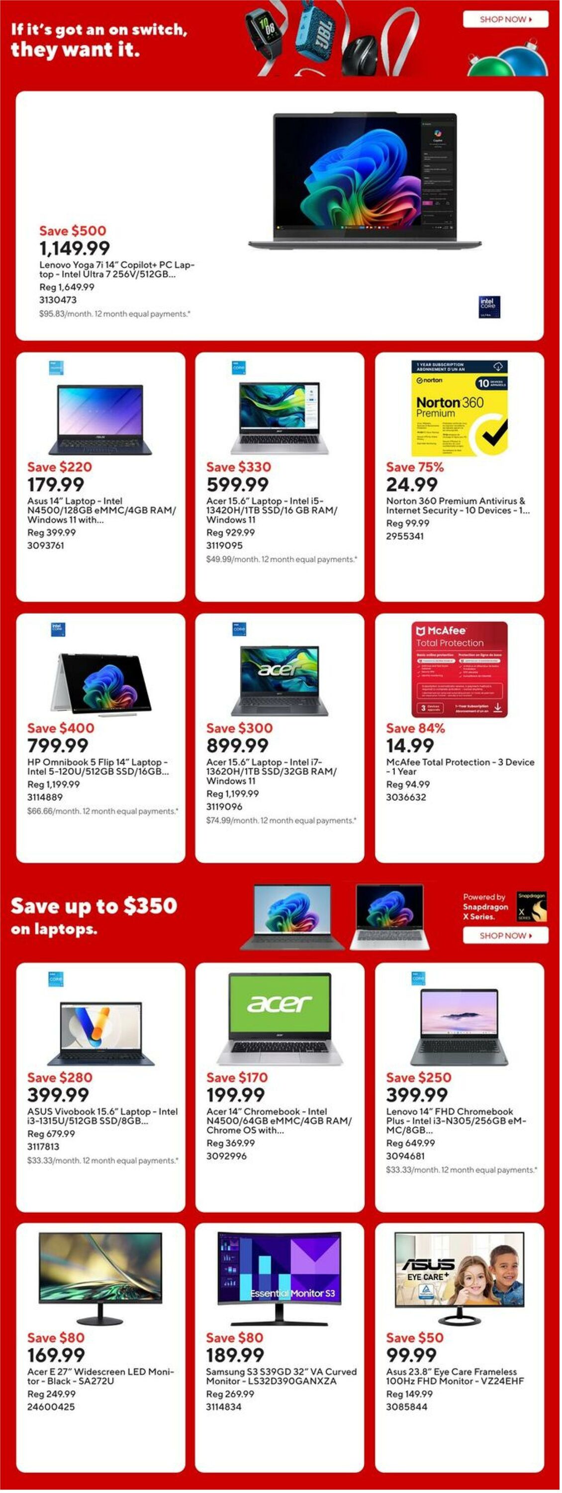 Flyer Staples 21.11.2025 - 27.11.2025