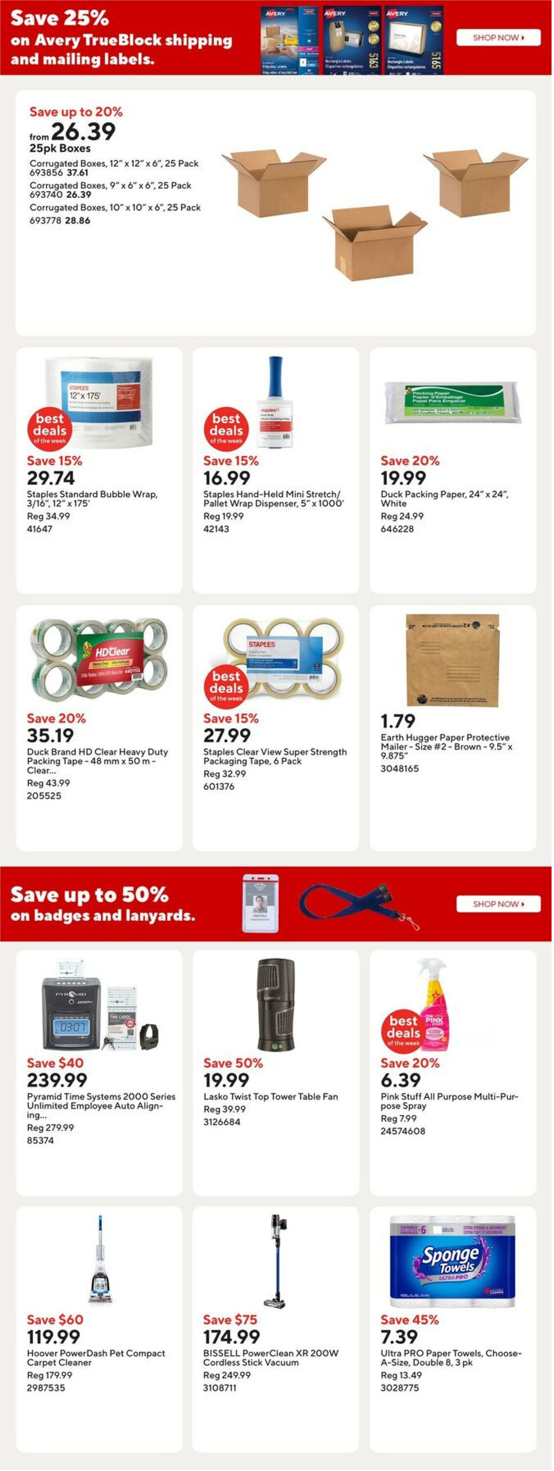 Flyer Staples 17.10.2025 - 23.10.2025