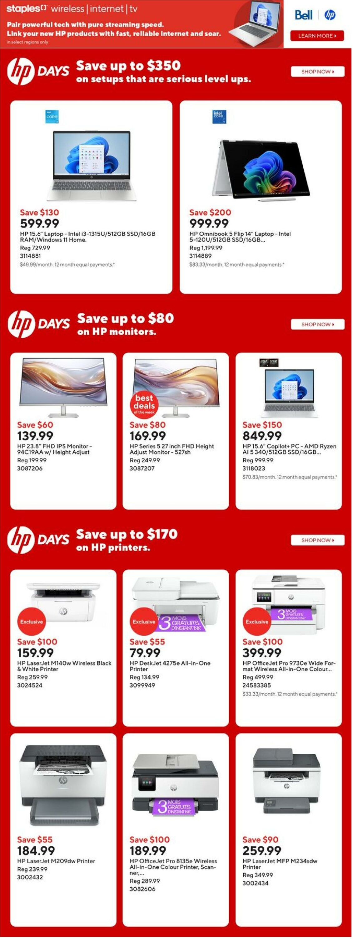 Flyer Staples 17.10.2025 - 23.10.2025