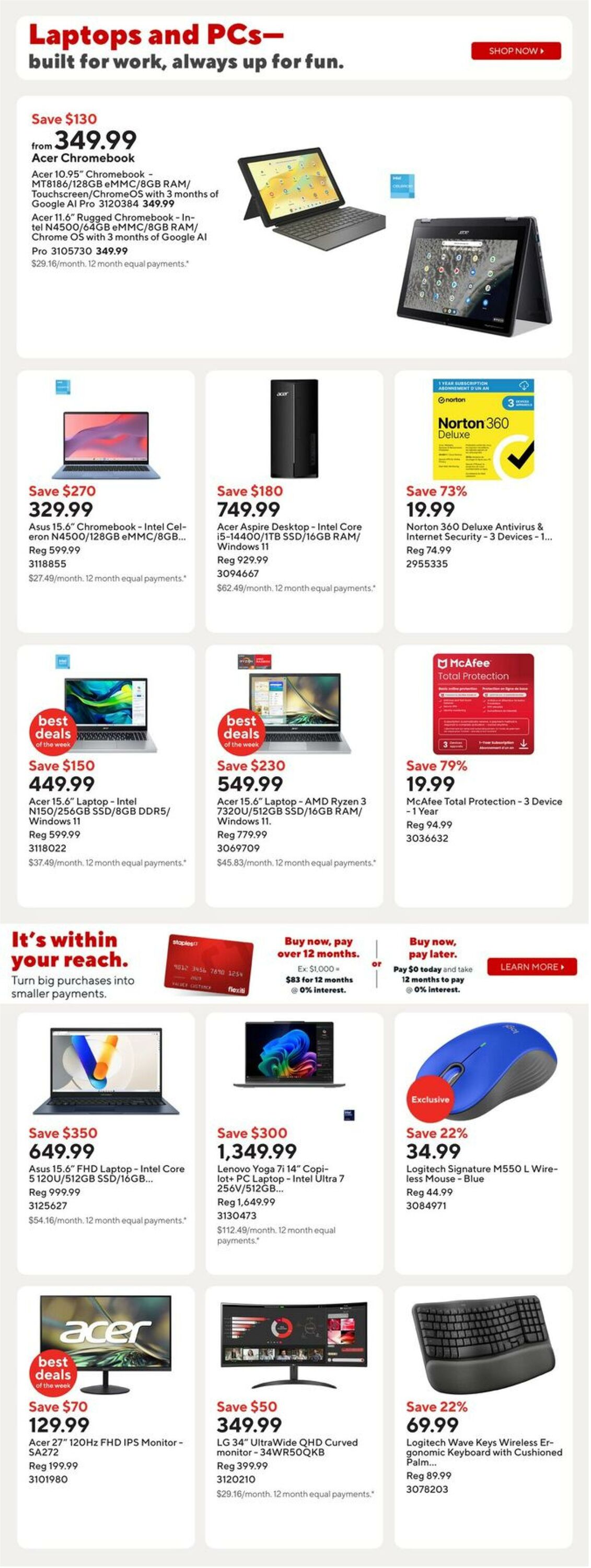 Flyer Staples 17.10.2025 - 23.10.2025