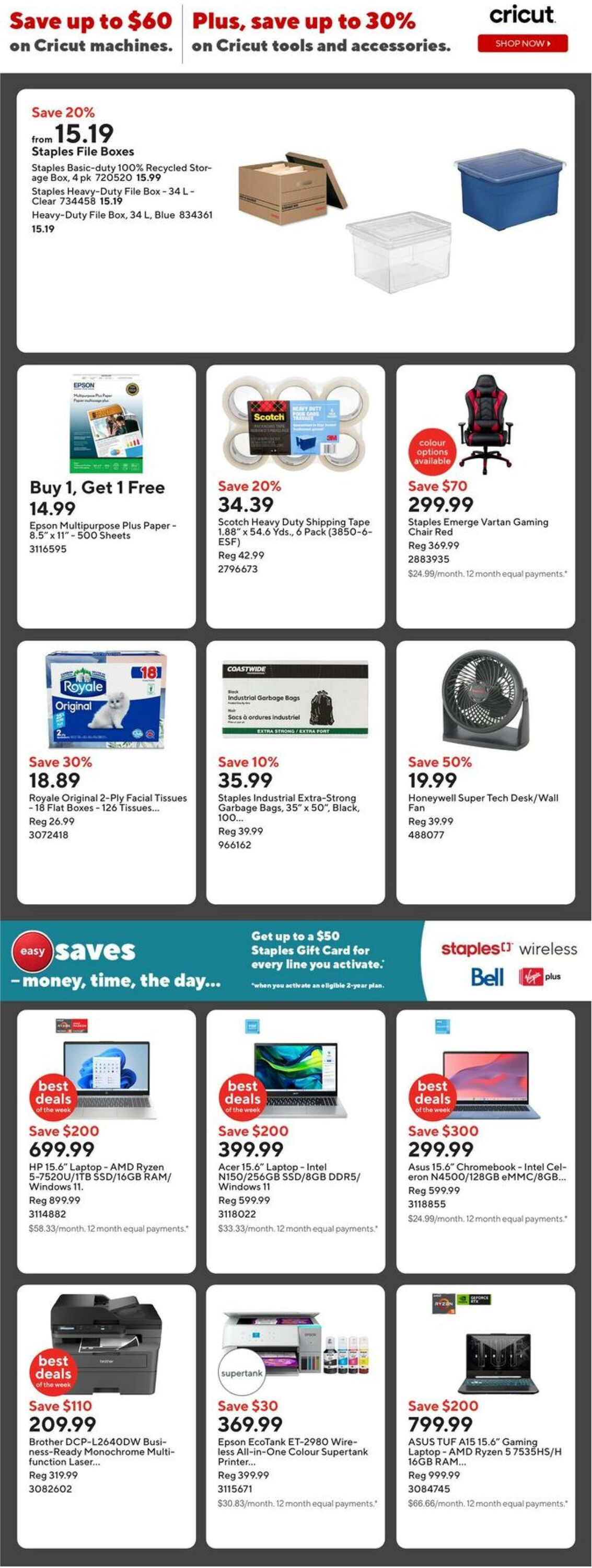 Flyer Staples 03.10.2025 - 09.10.2025