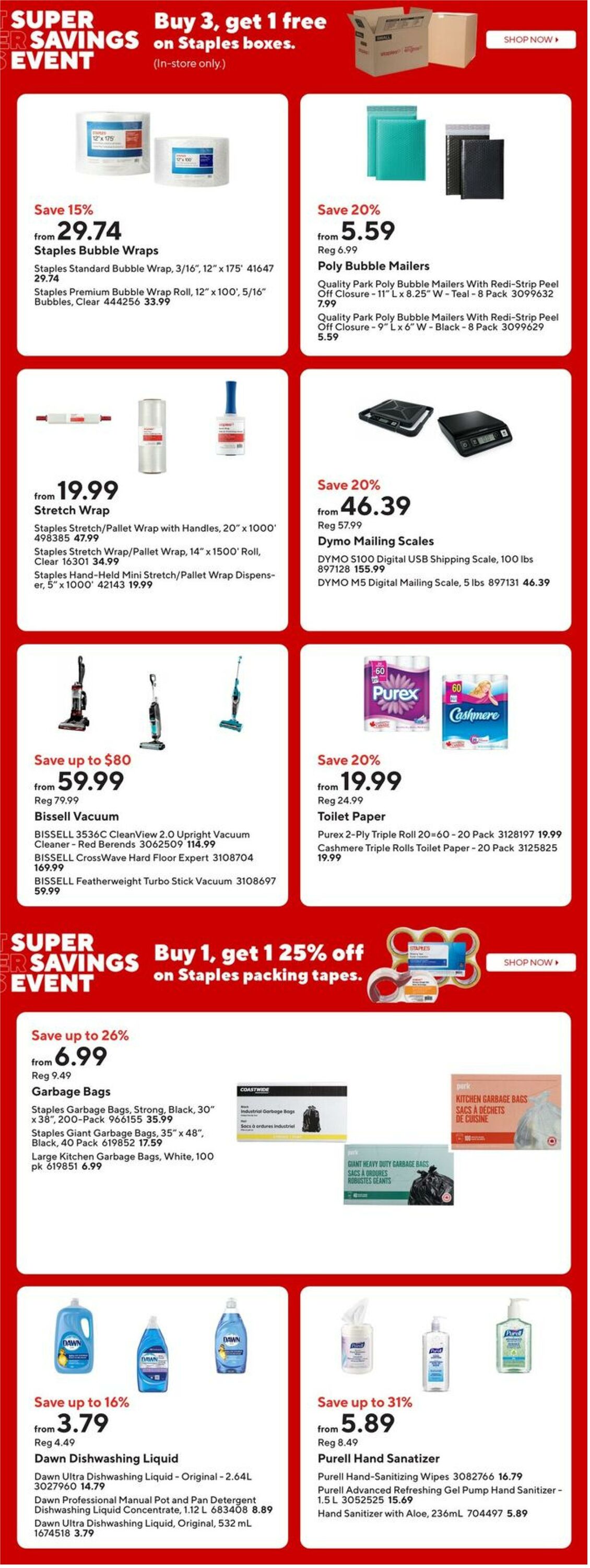 Flyer Staples 03.10.2025 - 09.10.2025