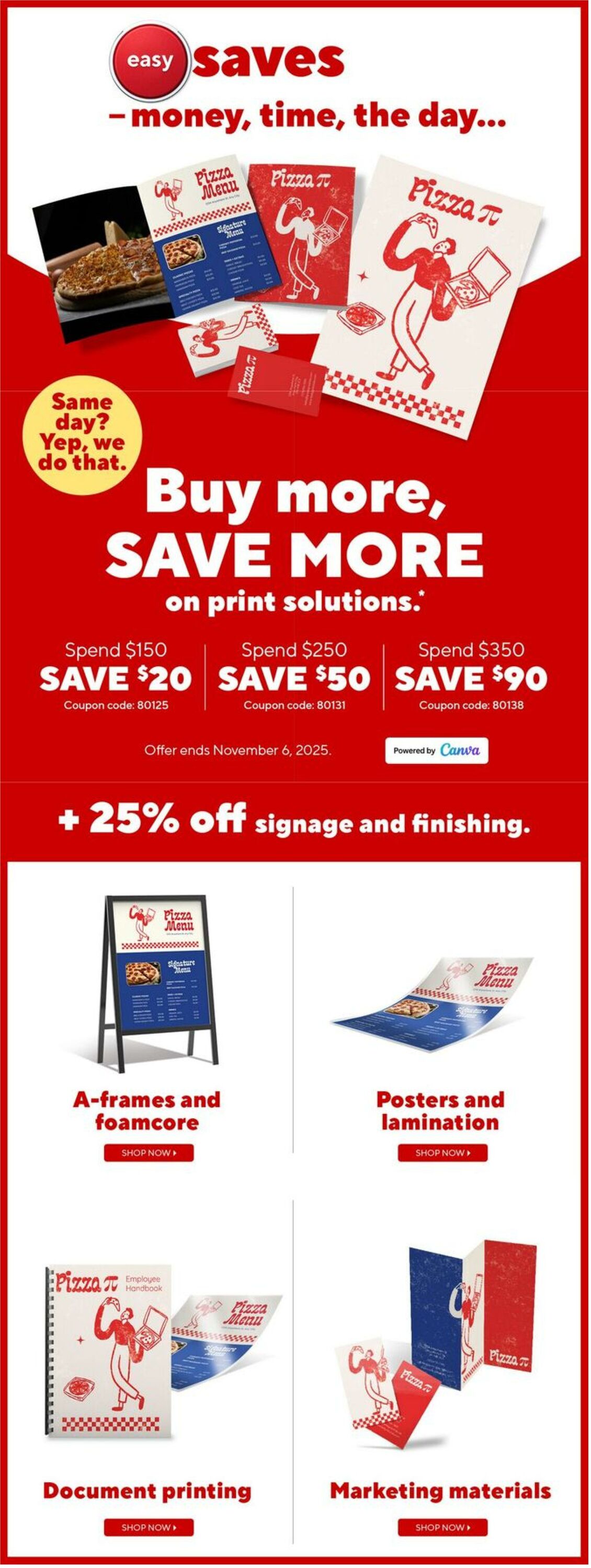 Flyer Staples 03.10.2025 - 09.10.2025