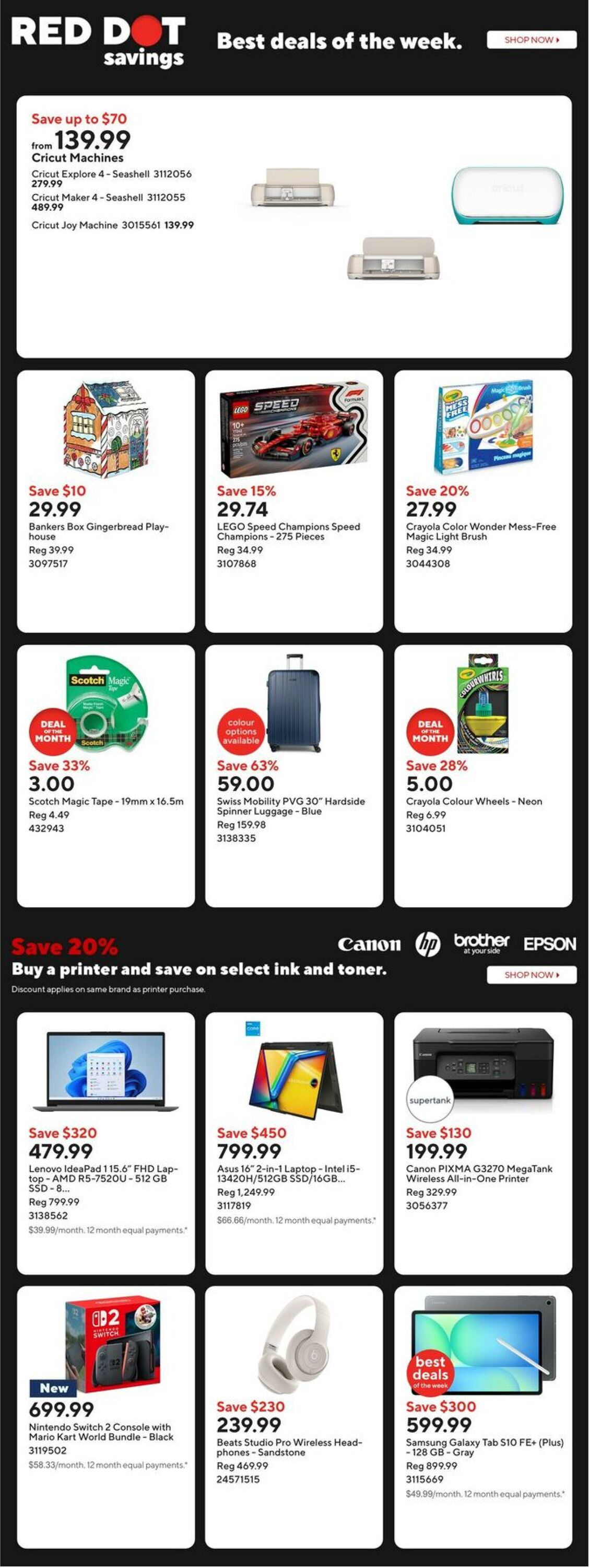 Flyer Staples 05.12.2025 - 11.12.2025