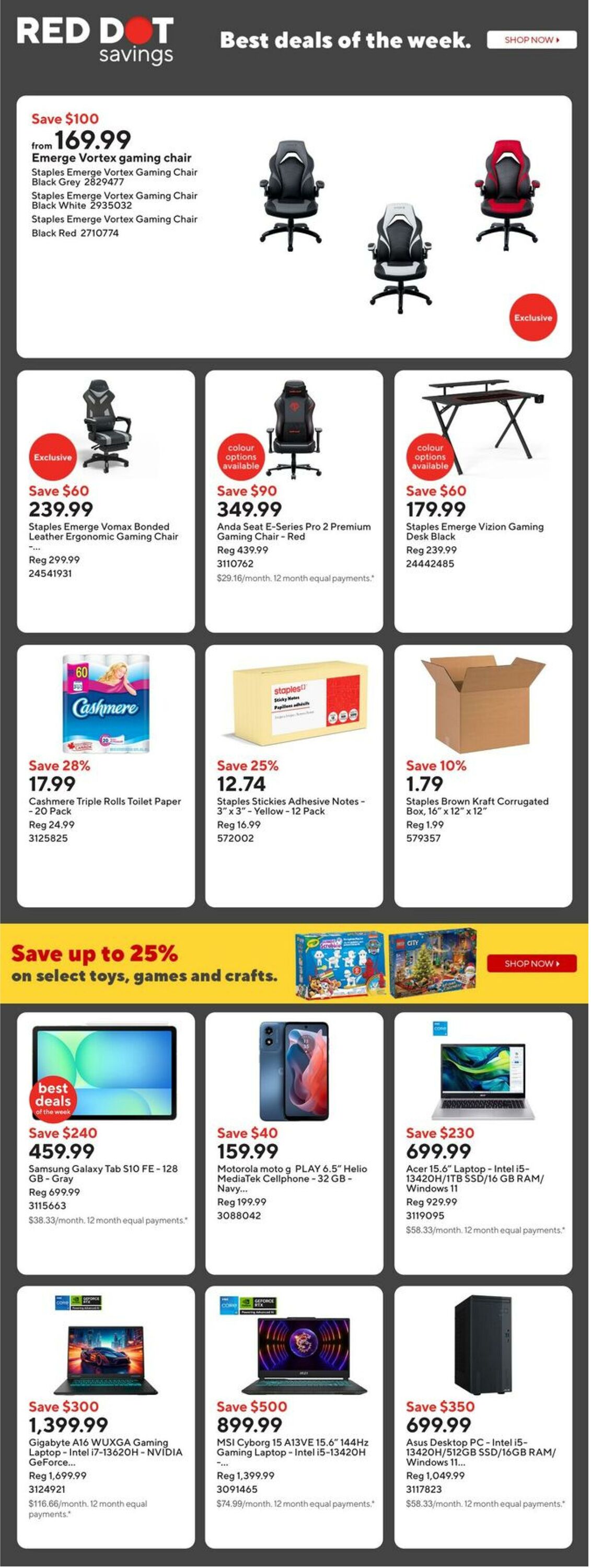 Flyer Staples 31.10.2025 - 06.11.2025