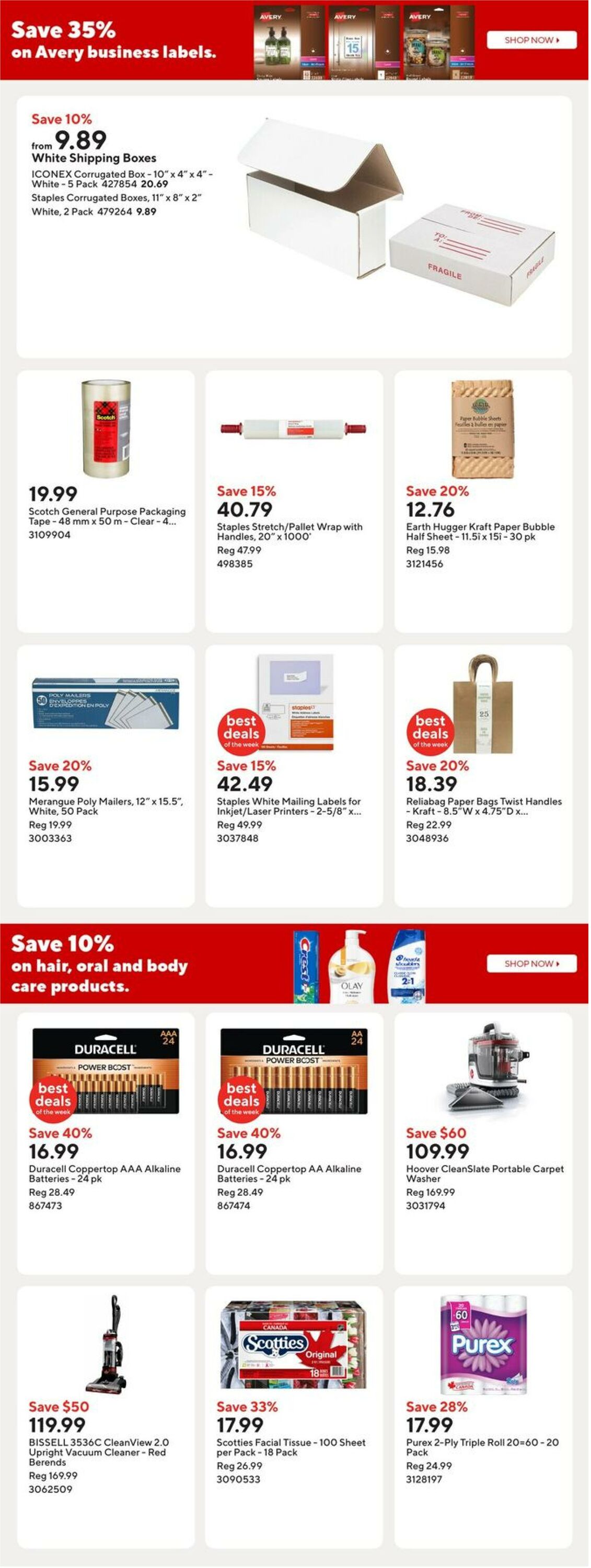 Flyer Staples 31.10.2025 - 06.11.2025