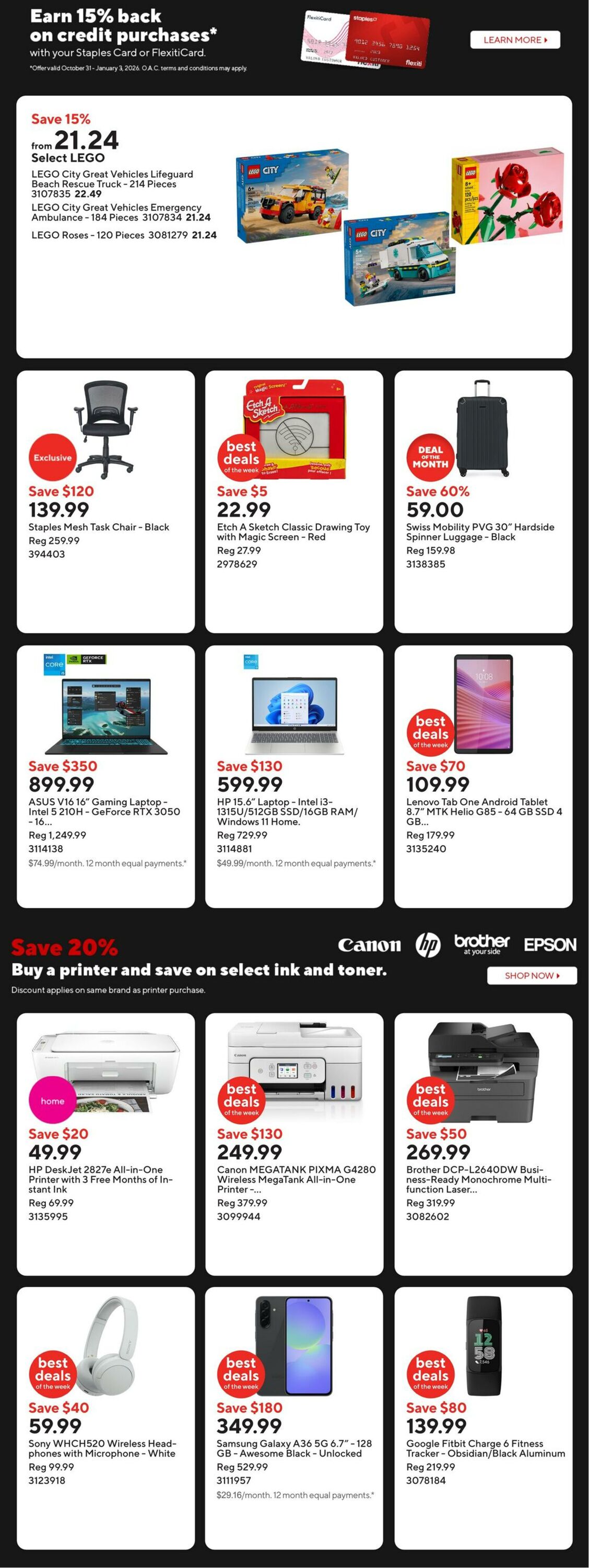 Flyer Staples 12.12.2025 - 18.12.2025
