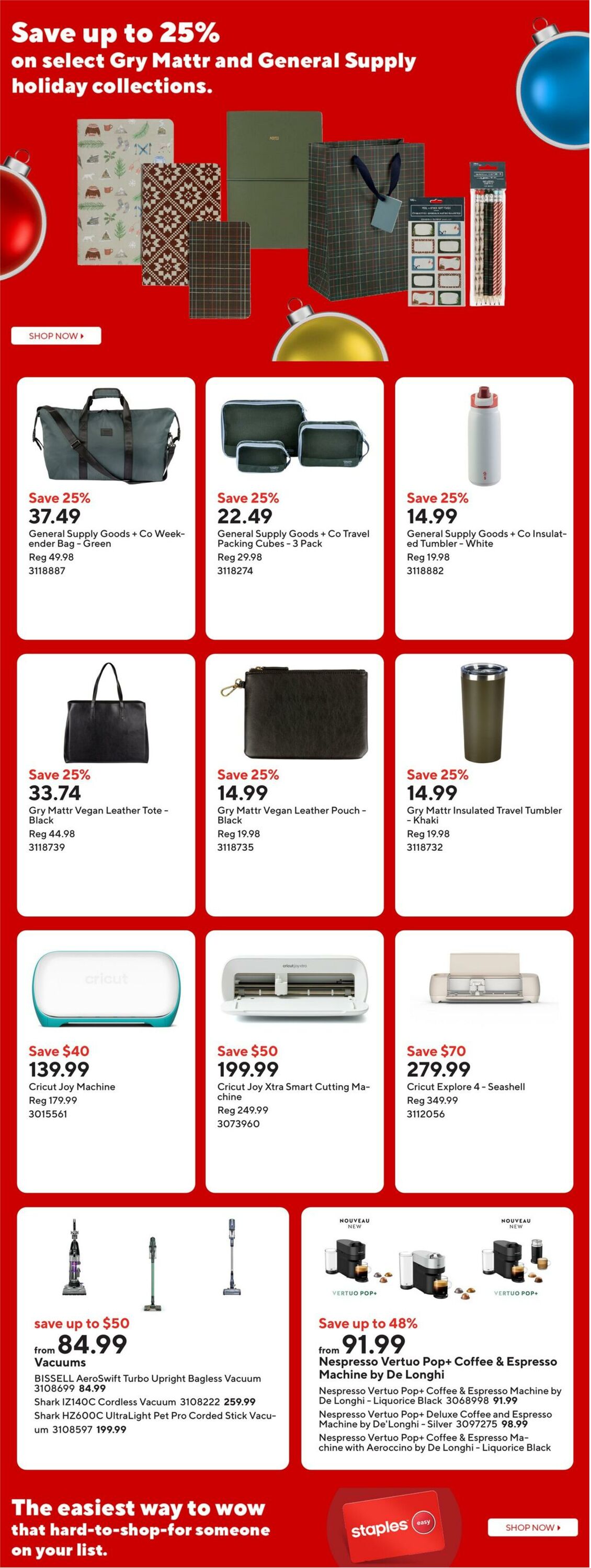 Flyer Staples 12.12.2025 - 18.12.2025