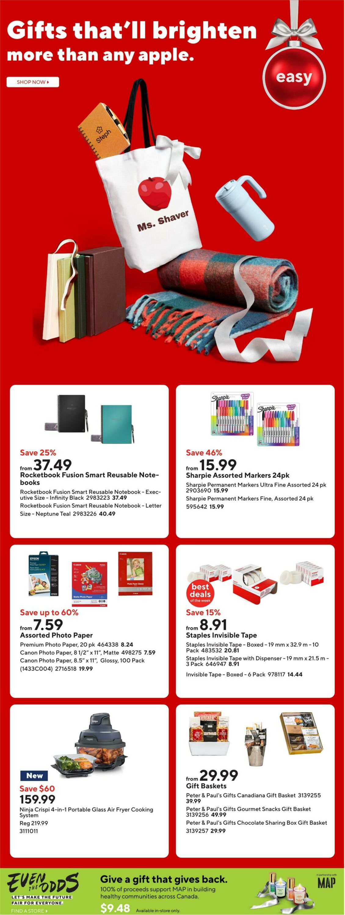Flyer Staples 12.12.2025 - 18.12.2025
