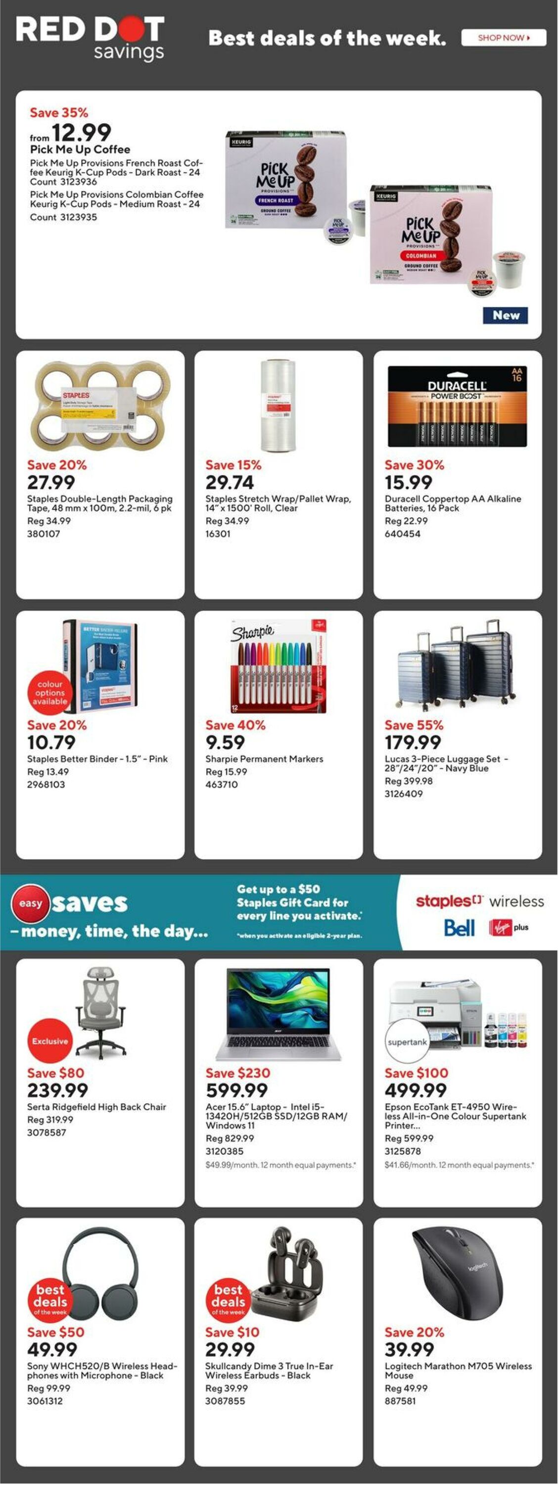 Flyer Staples 10.10.2025 - 16.10.2025