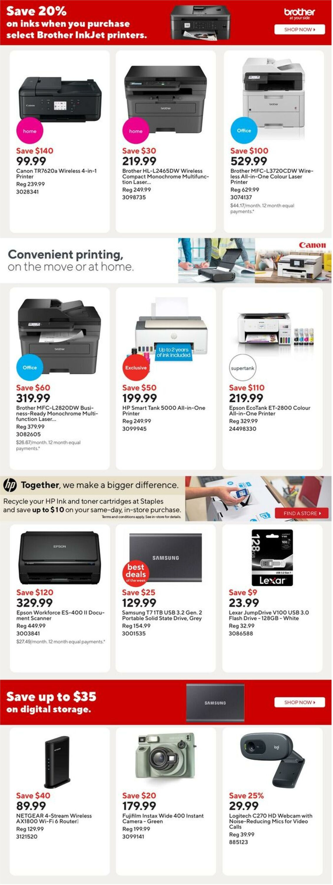 Flyer Staples 10.10.2025 - 16.10.2025