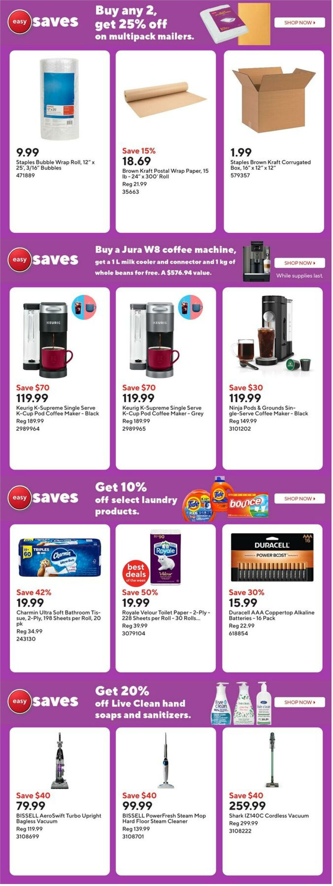 Flyer Staples 10.10.2025 - 16.10.2025