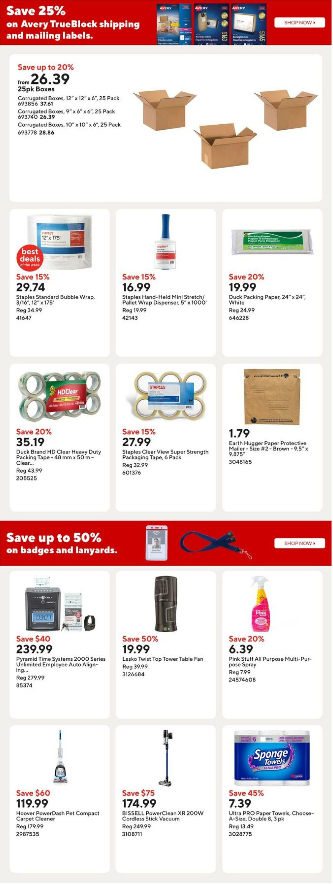 Flyer Staples 10.10.2025 - 16.10.2025