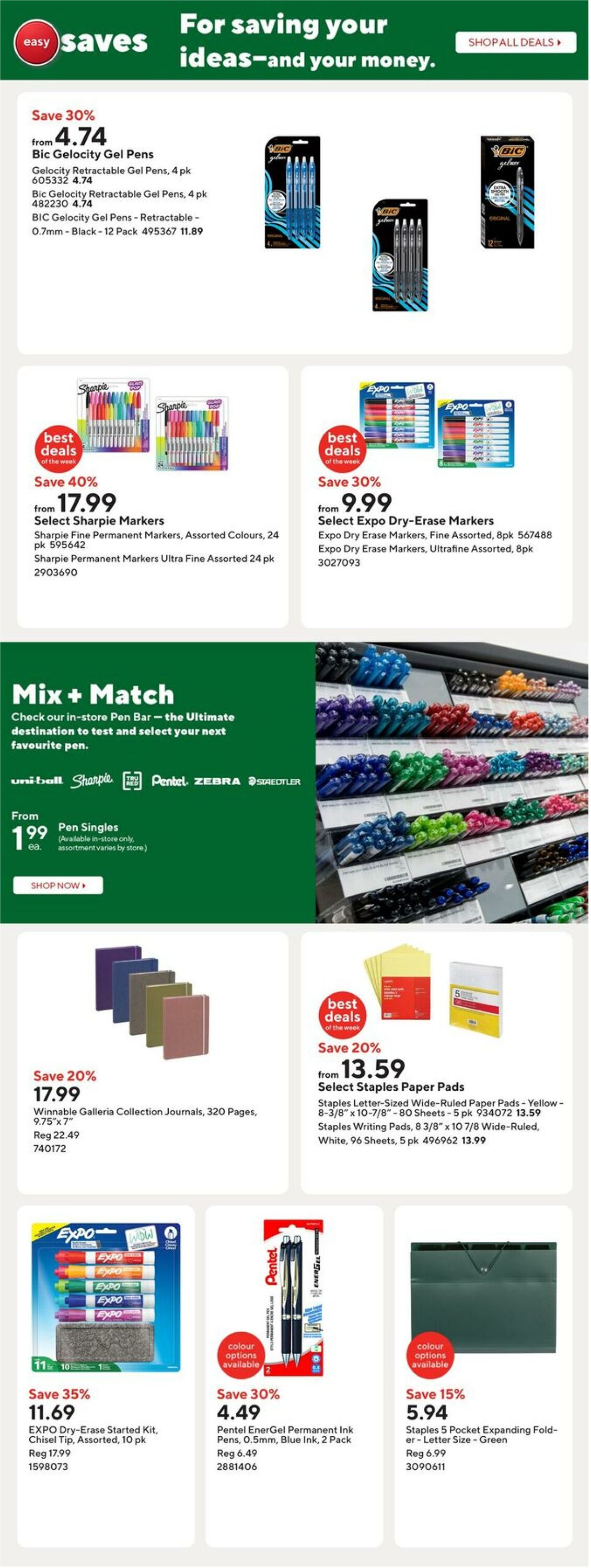 Flyer Staples 03.10.2025 - 09.10.2025