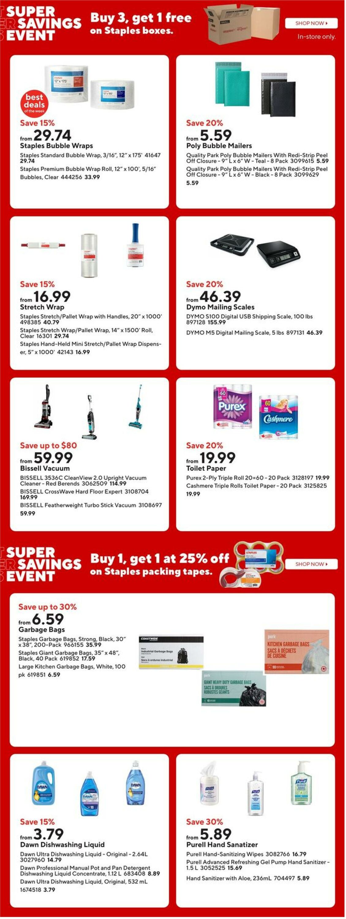 Flyer Staples 03.10.2025 - 09.10.2025