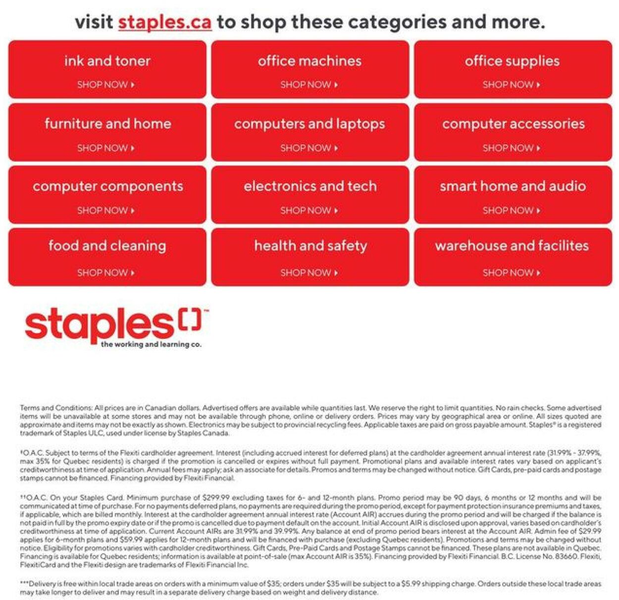 Flyer Staples 13.09.2023 - 19.09.2023