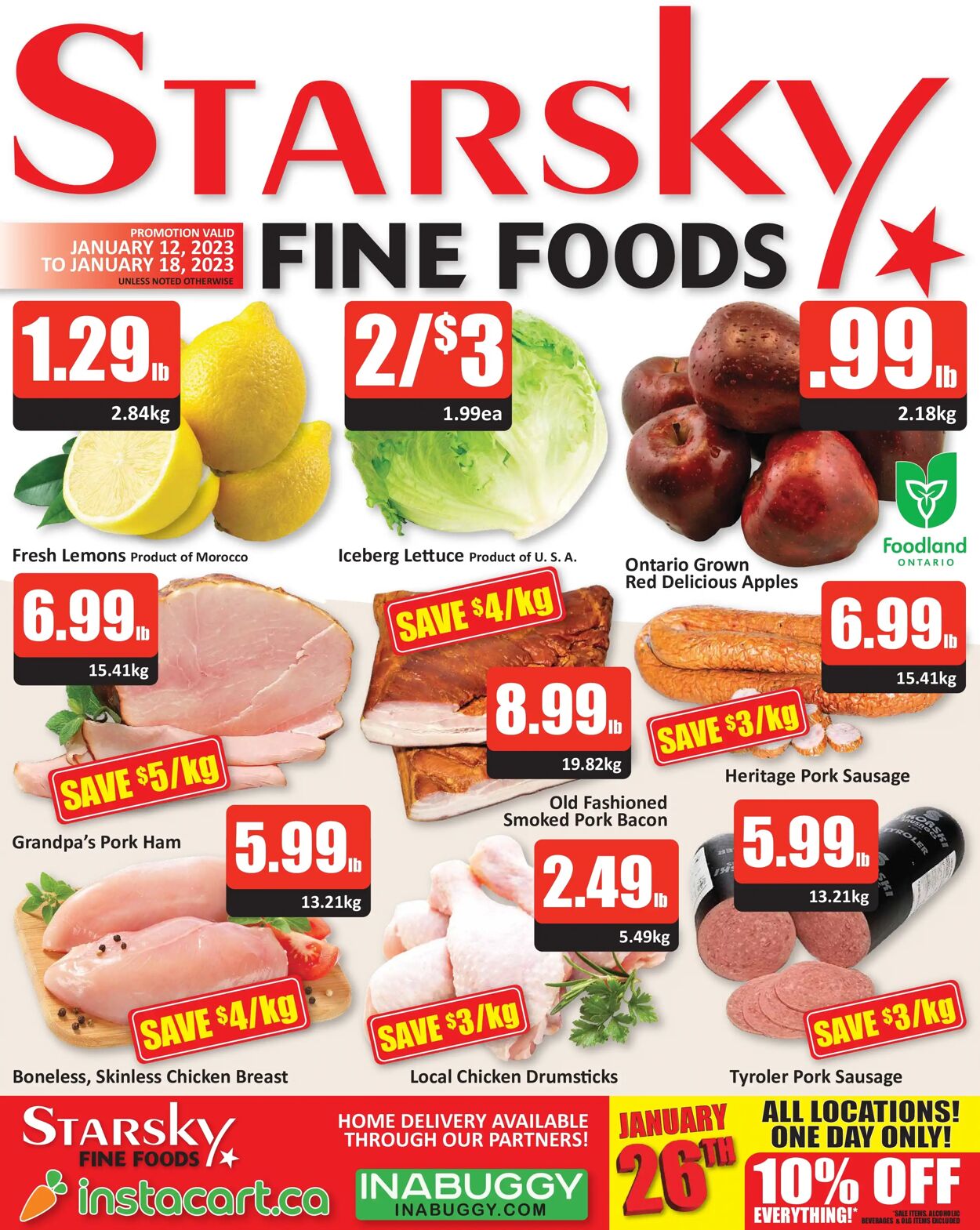 Flyer Starsky Foods 12.01.2023 - 18.01.2023