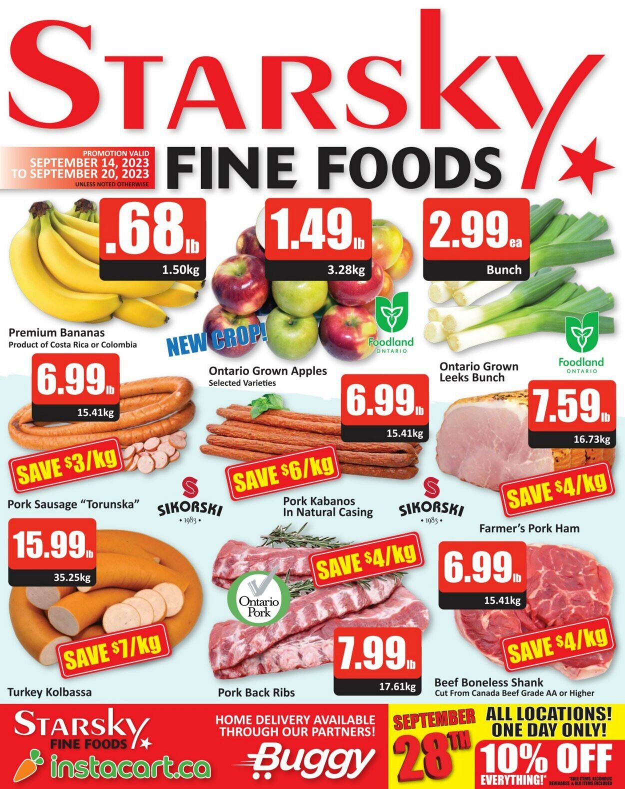 Flyer Starsky Foods 14.09.2023 - 20.09.2023