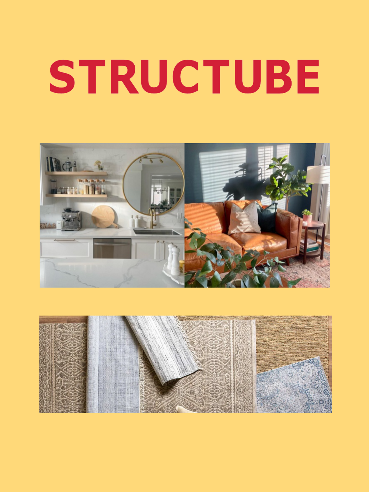 Structube Promotional flyers