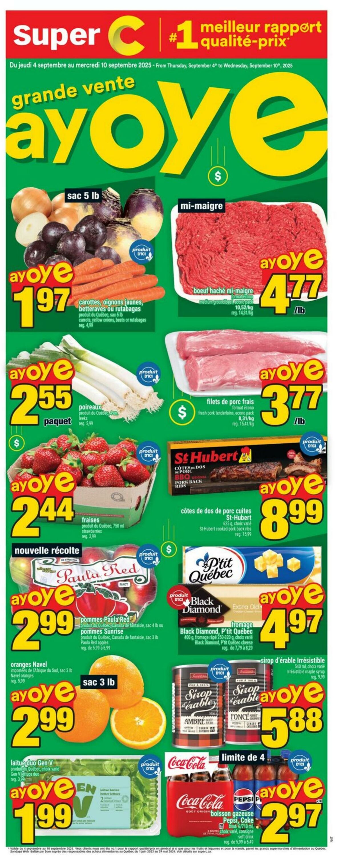 Flyer Super C 04.09.2025 - 10.09.2025