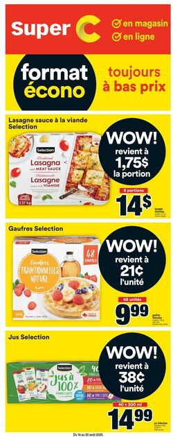 Flyer Super C 14.08.2025 - 20.08.2025