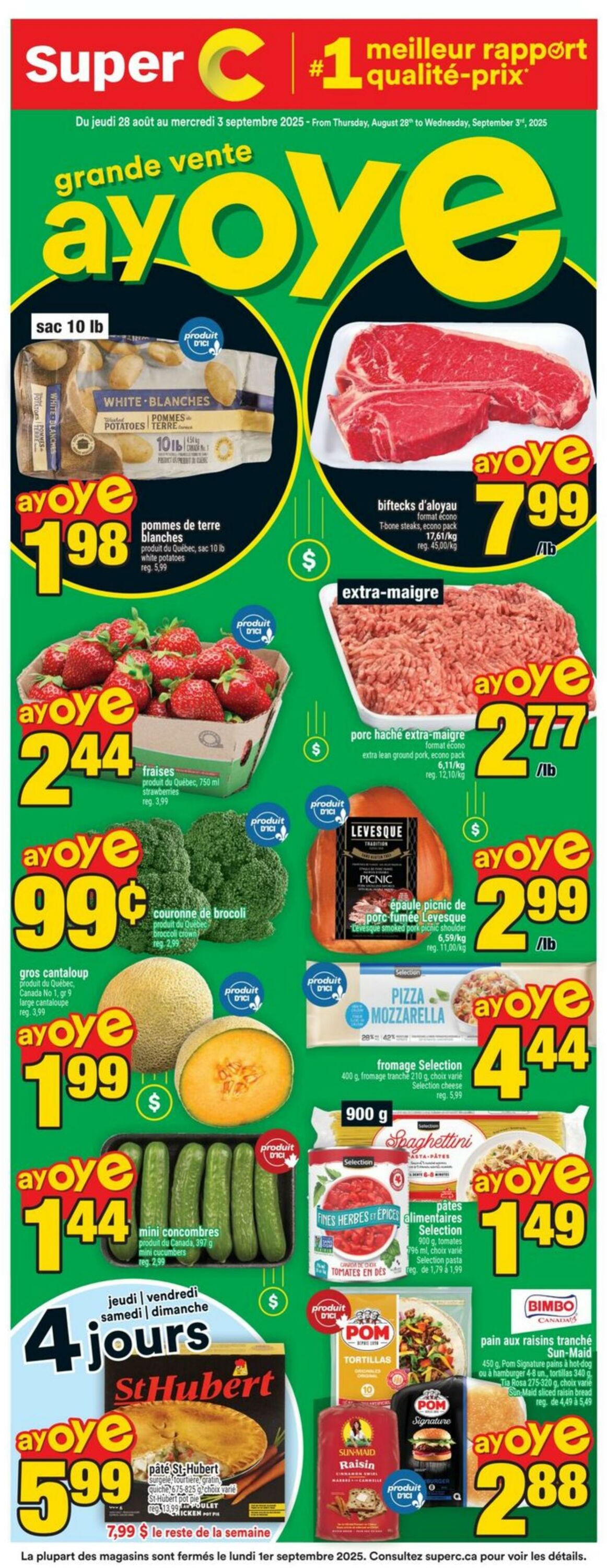 Flyer Super C 28.08.2025 - 03.09.2025