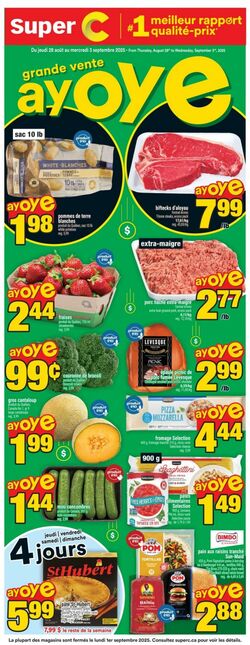 Flyer Super C 28.08.2025 - 03.09.2025