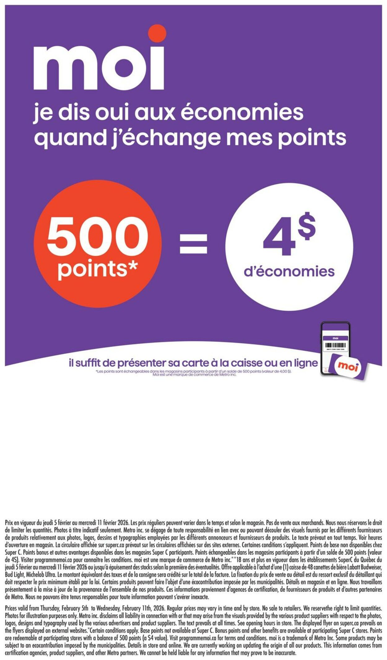 Flyer Super C 05.02.2026 - 11.02.2026