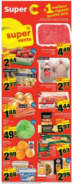 Flyer Super C 31.07.2025 - 06.08.2025