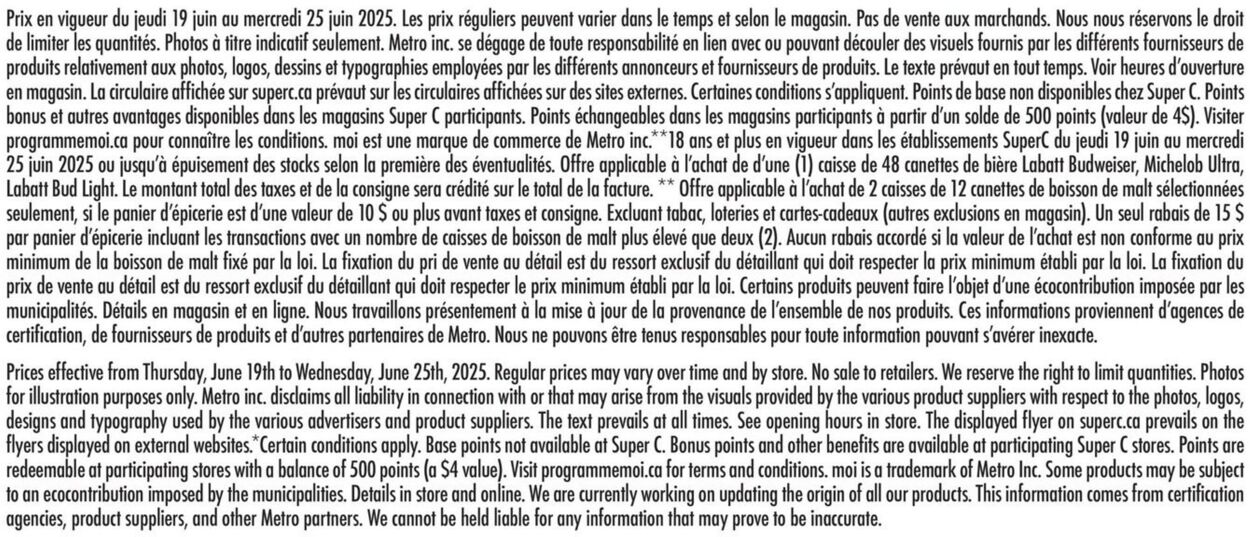 Flyer Super C 19.06.2025 - 25.06.2025